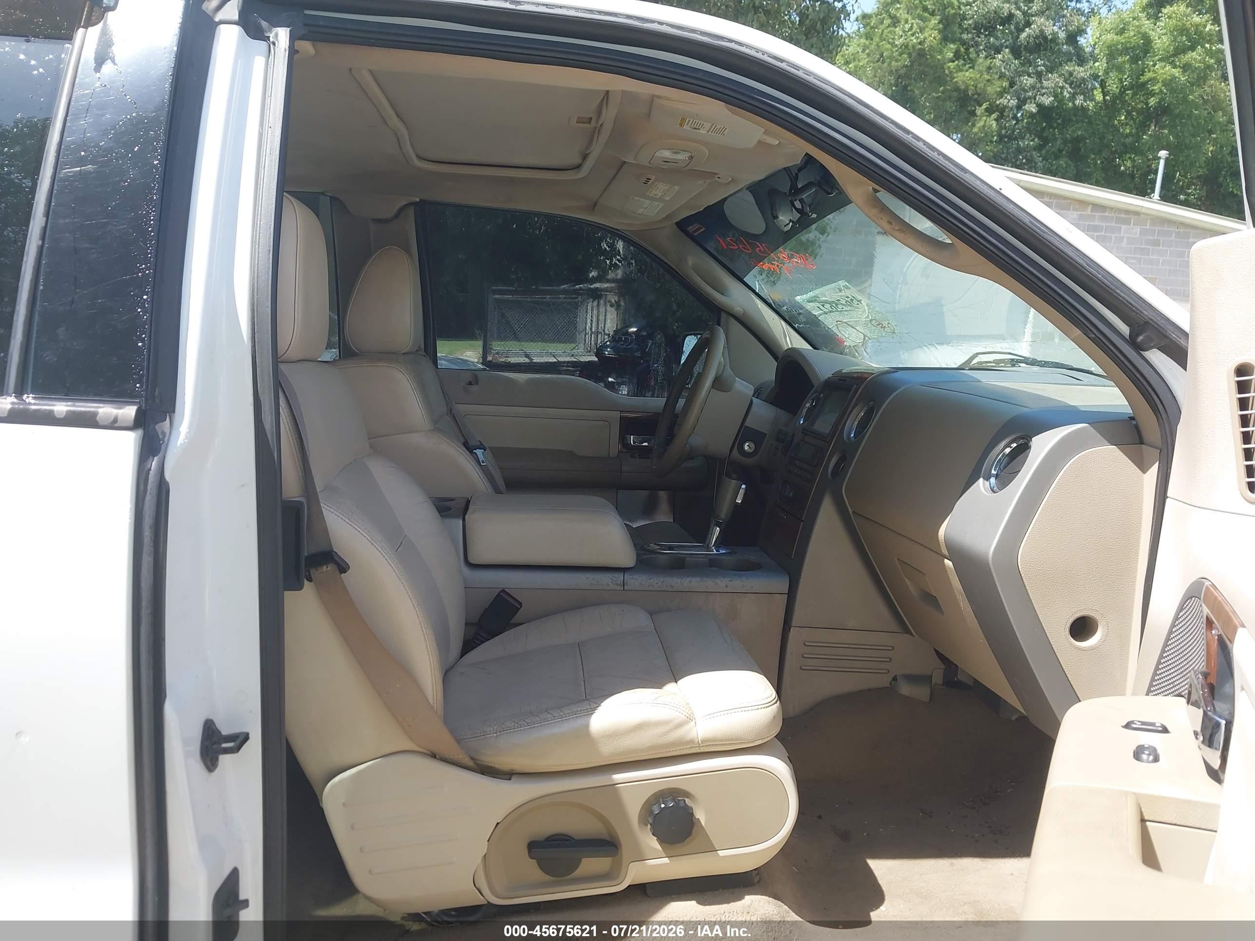2004 Ford F-150 Fx4/lariat/xl/xlt White vin: 1FTPX14504KB15231