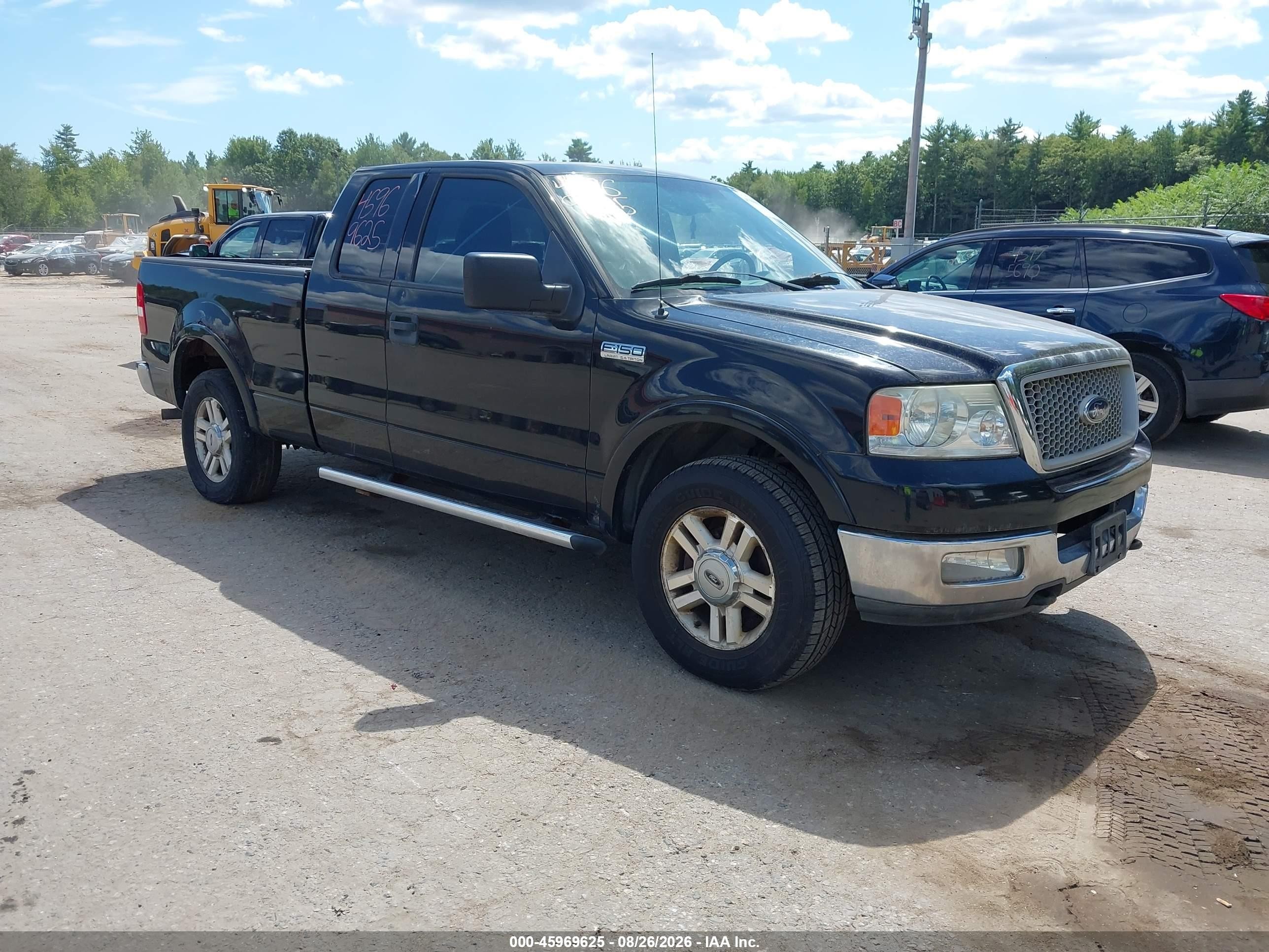 2004 Ford F150   Black vin: 1FTPX14504NA61928