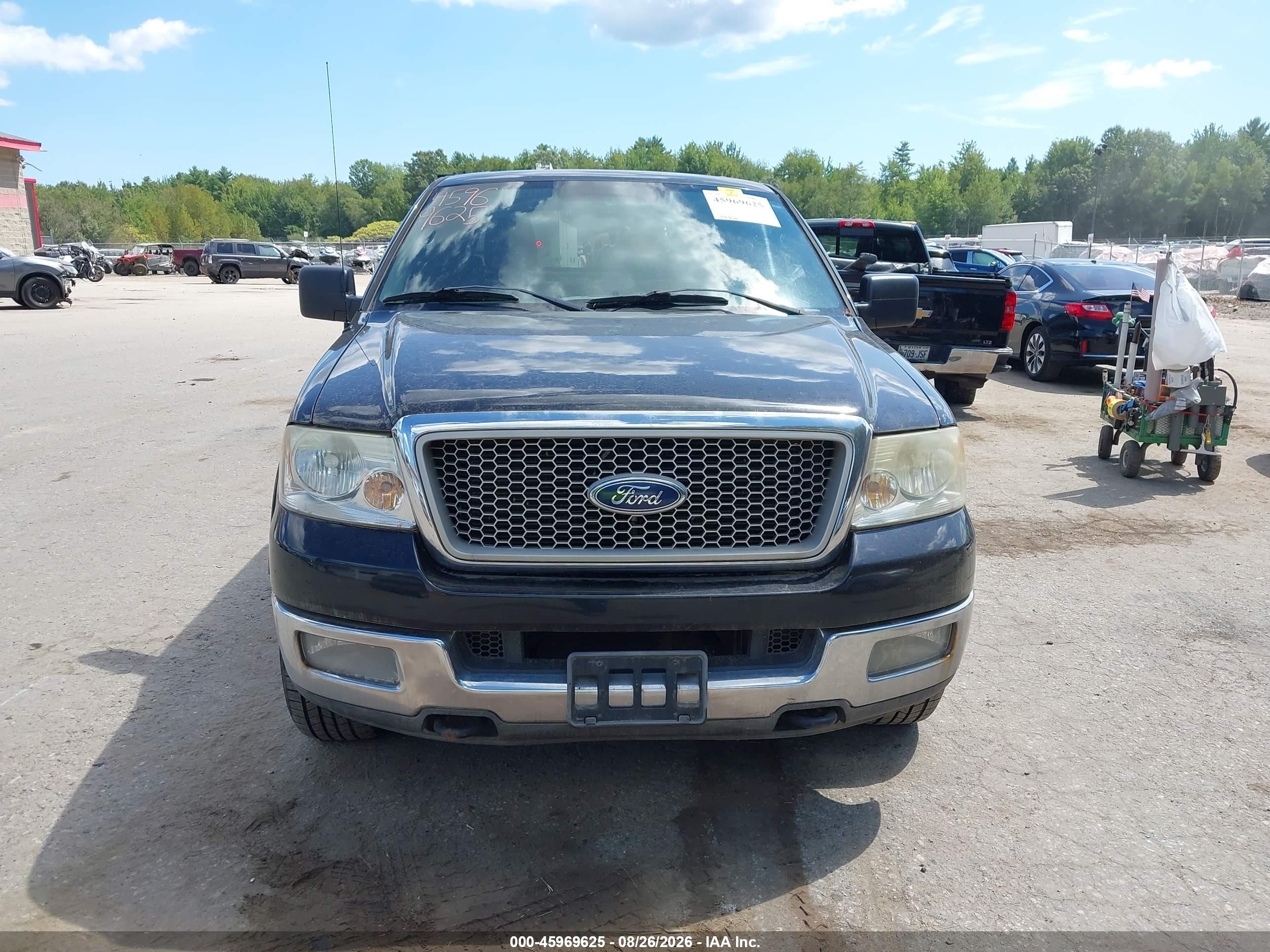 2004 Ford F150   Black vin: 1FTPX14504NA61928