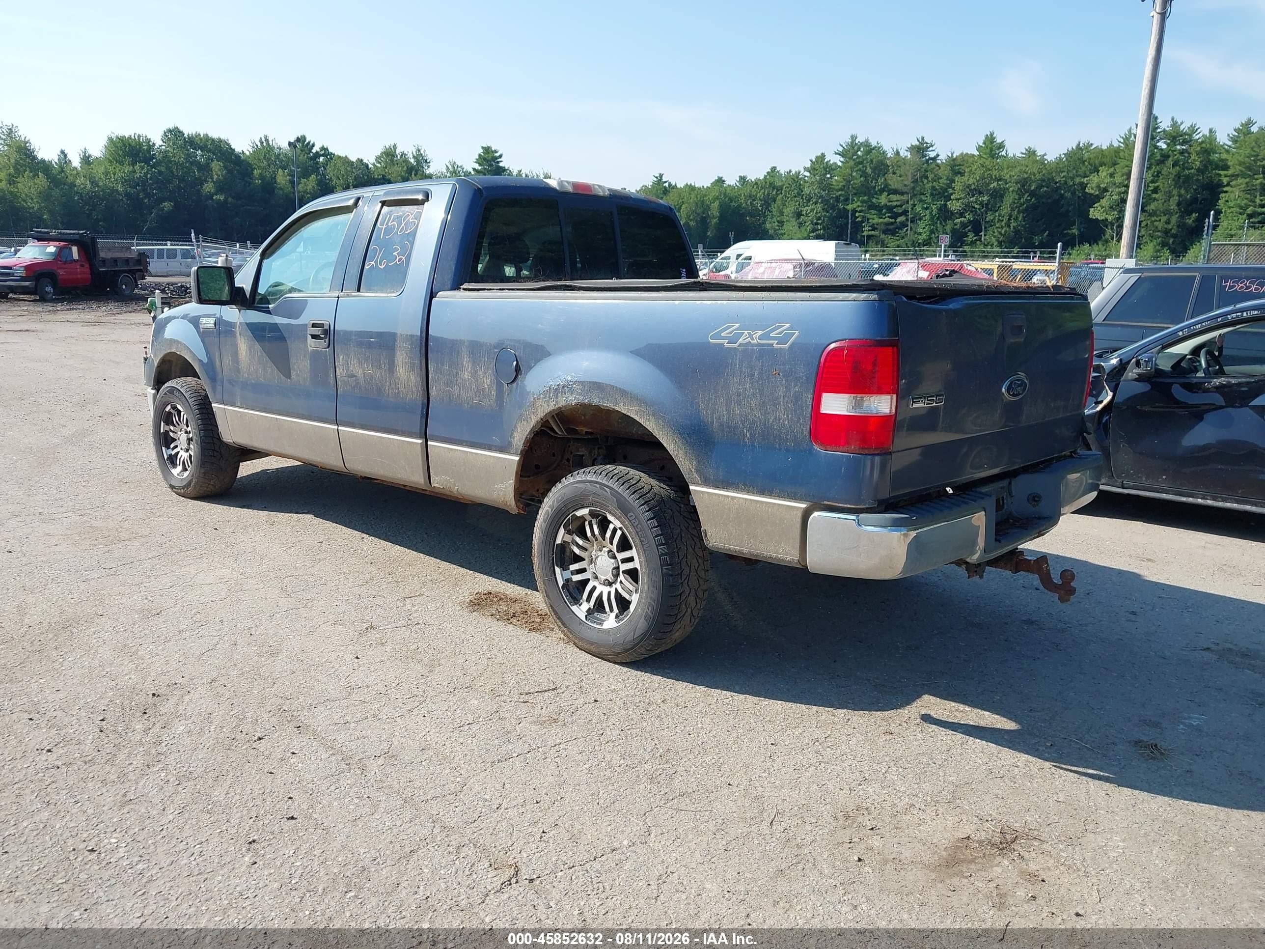 2004 Ford F-150 Fx4/lariat/xl/xlt Blue vin: 1FTPX14504NA78566