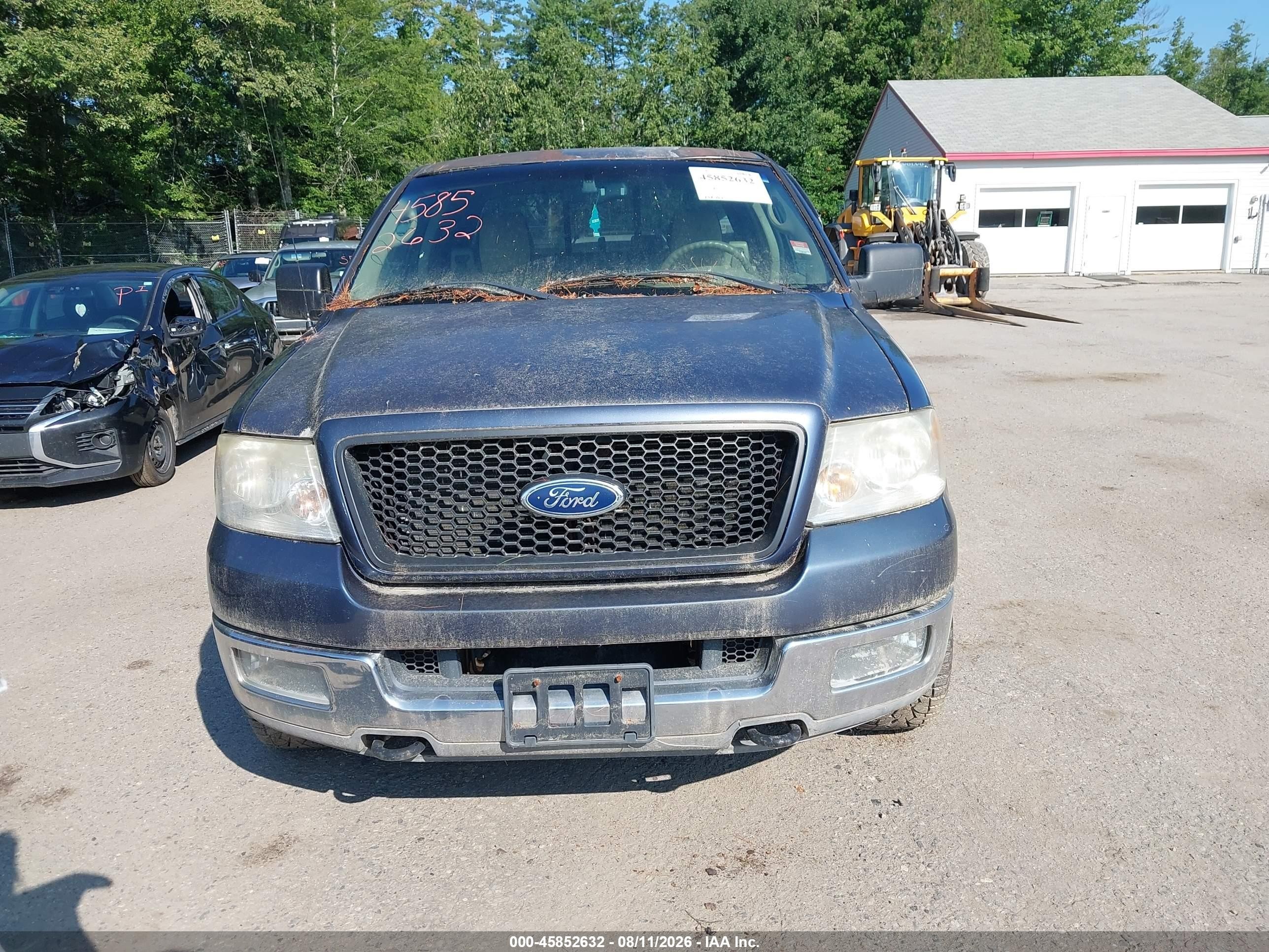 2004 Ford F-150 Fx4/lariat/xl/xlt Blue vin: 1FTPX14504NA78566
