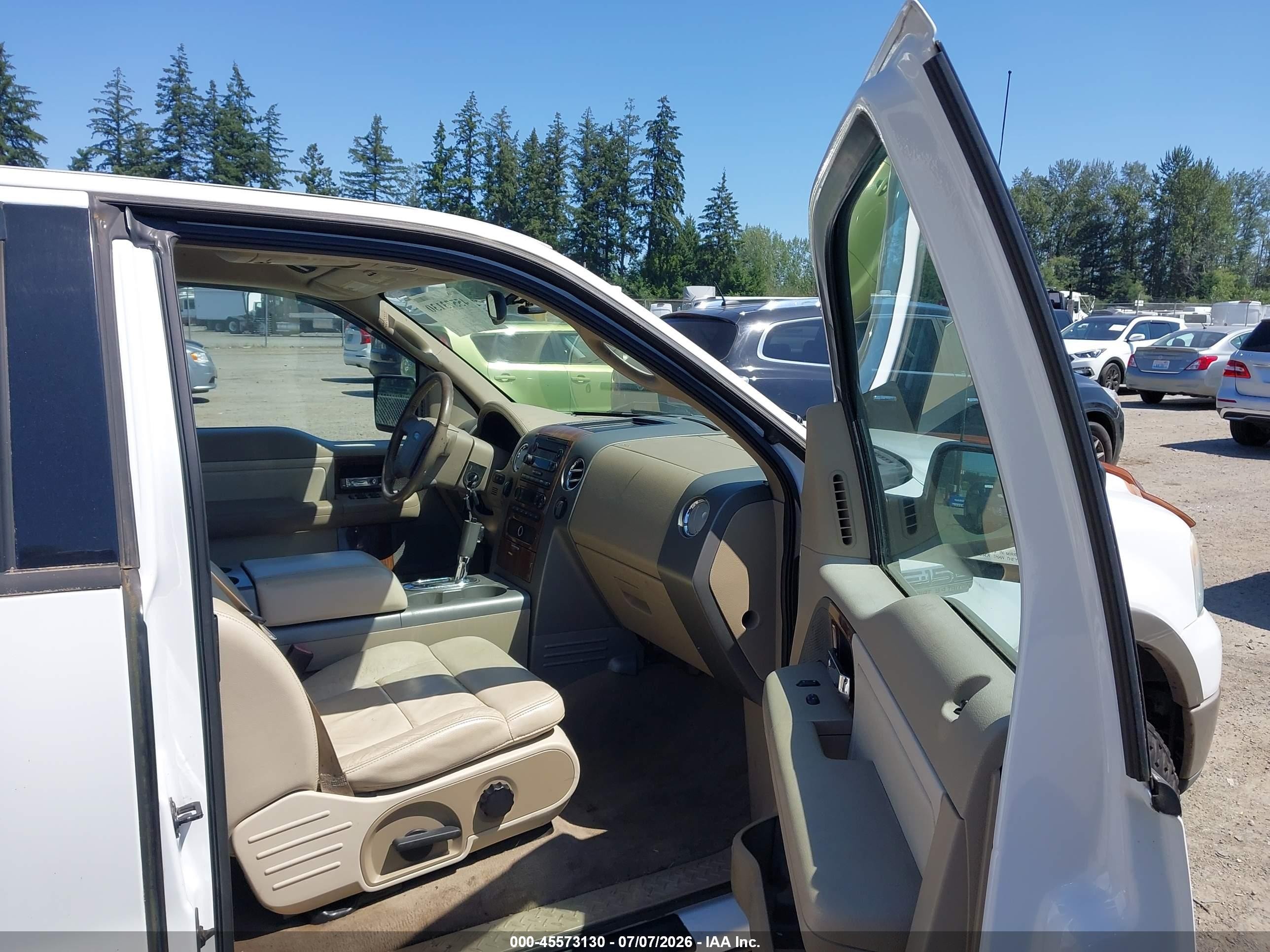 2004 Ford F-150 Fx4/lariat/xl/xlt White vin: 1FTPX14504NB57641