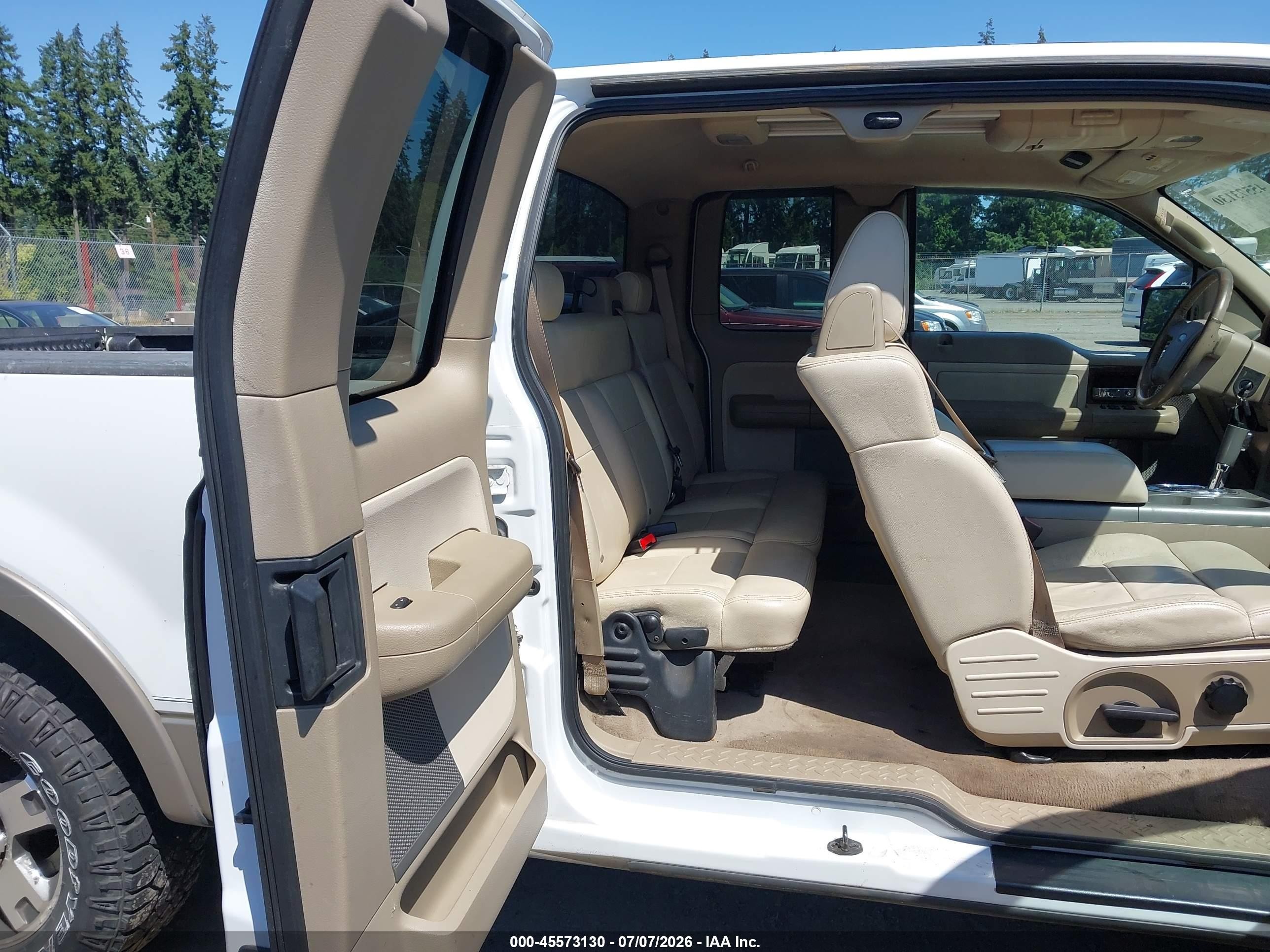 2004 Ford F-150 Fx4/lariat/xl/xlt White vin: 1FTPX14504NB57641