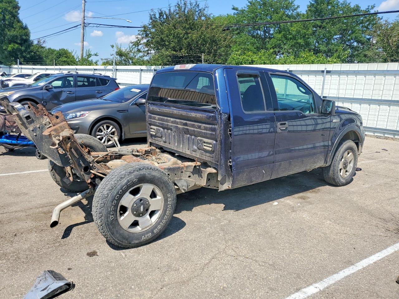 2004 Ford F150 Blue vin: 1FTPX14504NB82930