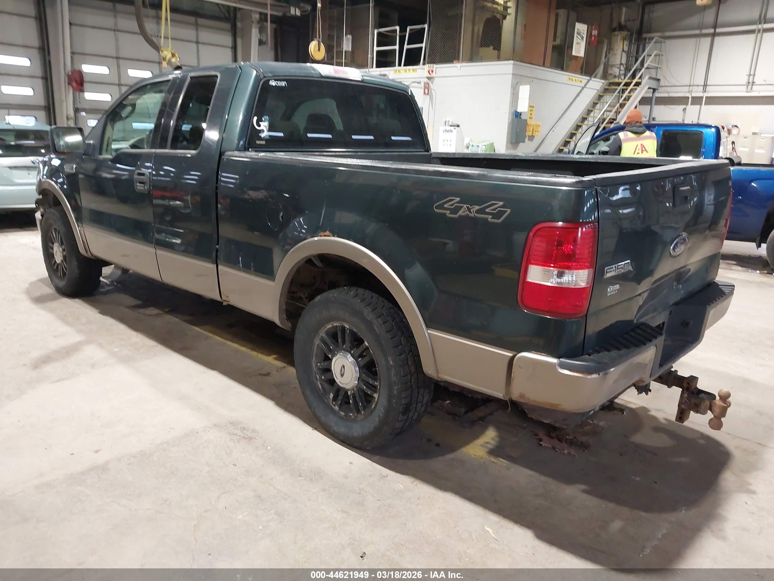2004 Ford F-150 Fx4/lariat/xl/xlt Green vin: 1FTPX14504NB98187