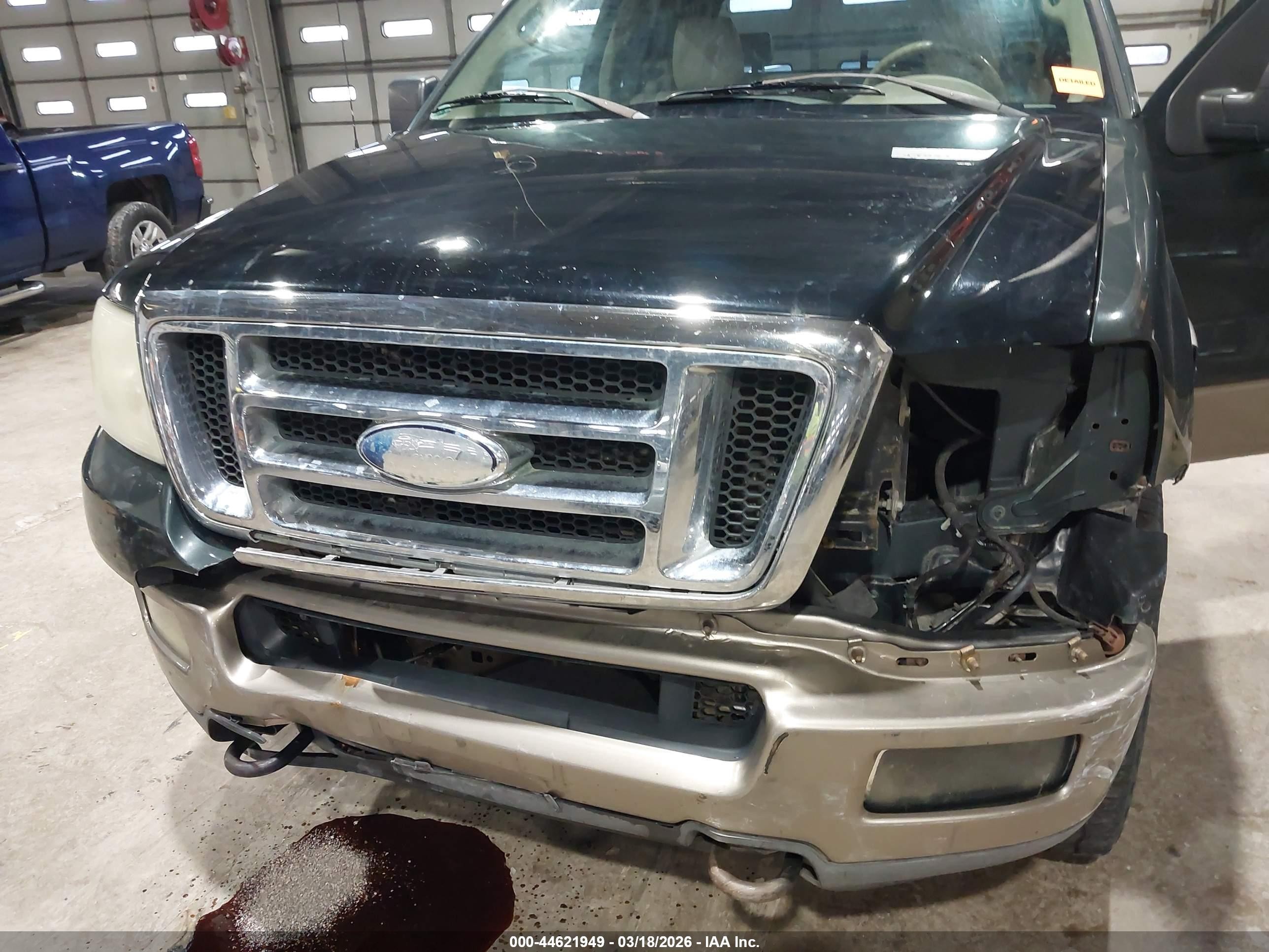 2004 Ford F-150 Fx4/lariat/xl/xlt Green vin: 1FTPX14504NB98187