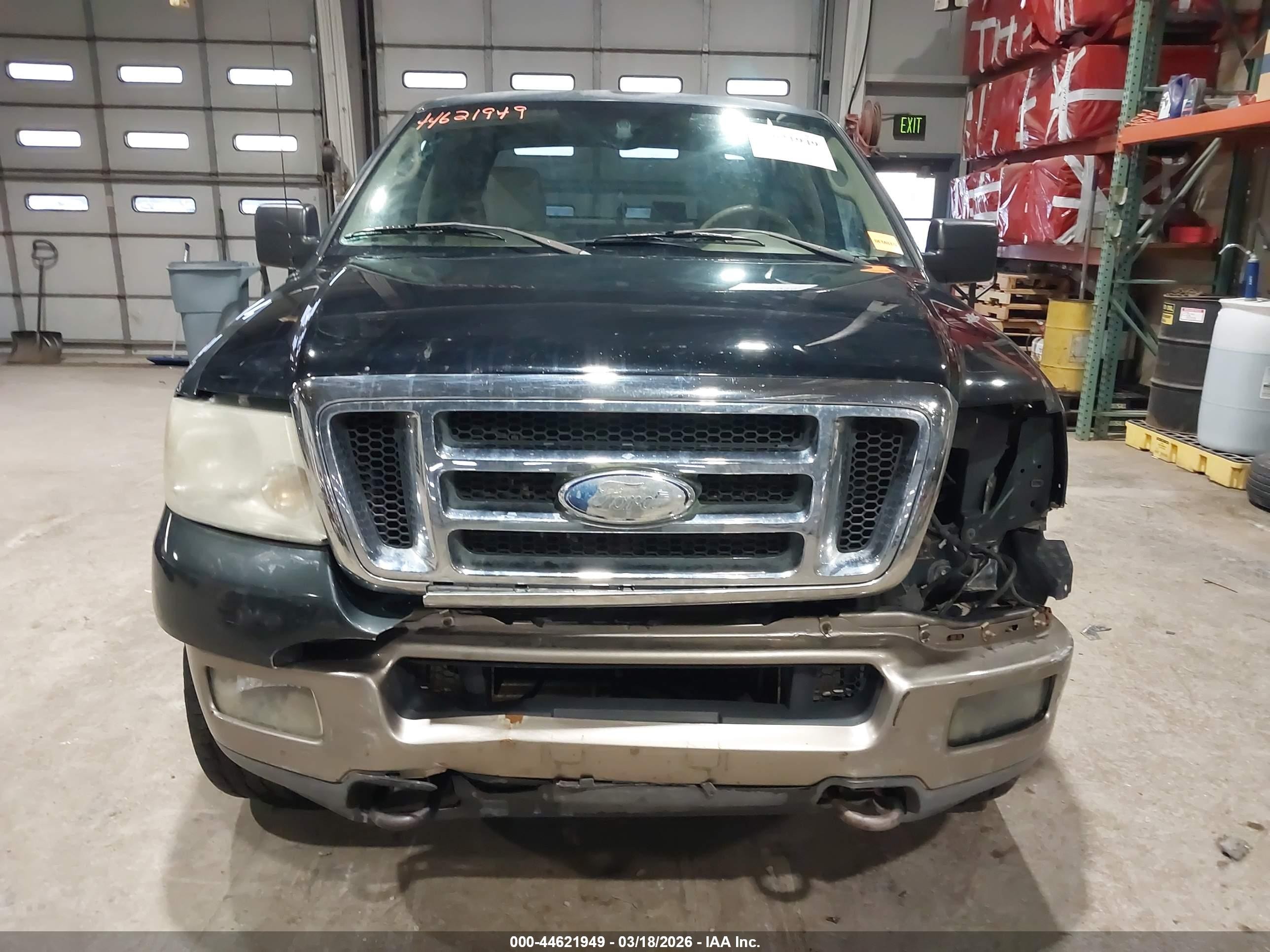 2004 Ford F-150 Fx4/lariat/xl/xlt Green vin: 1FTPX14504NB98187