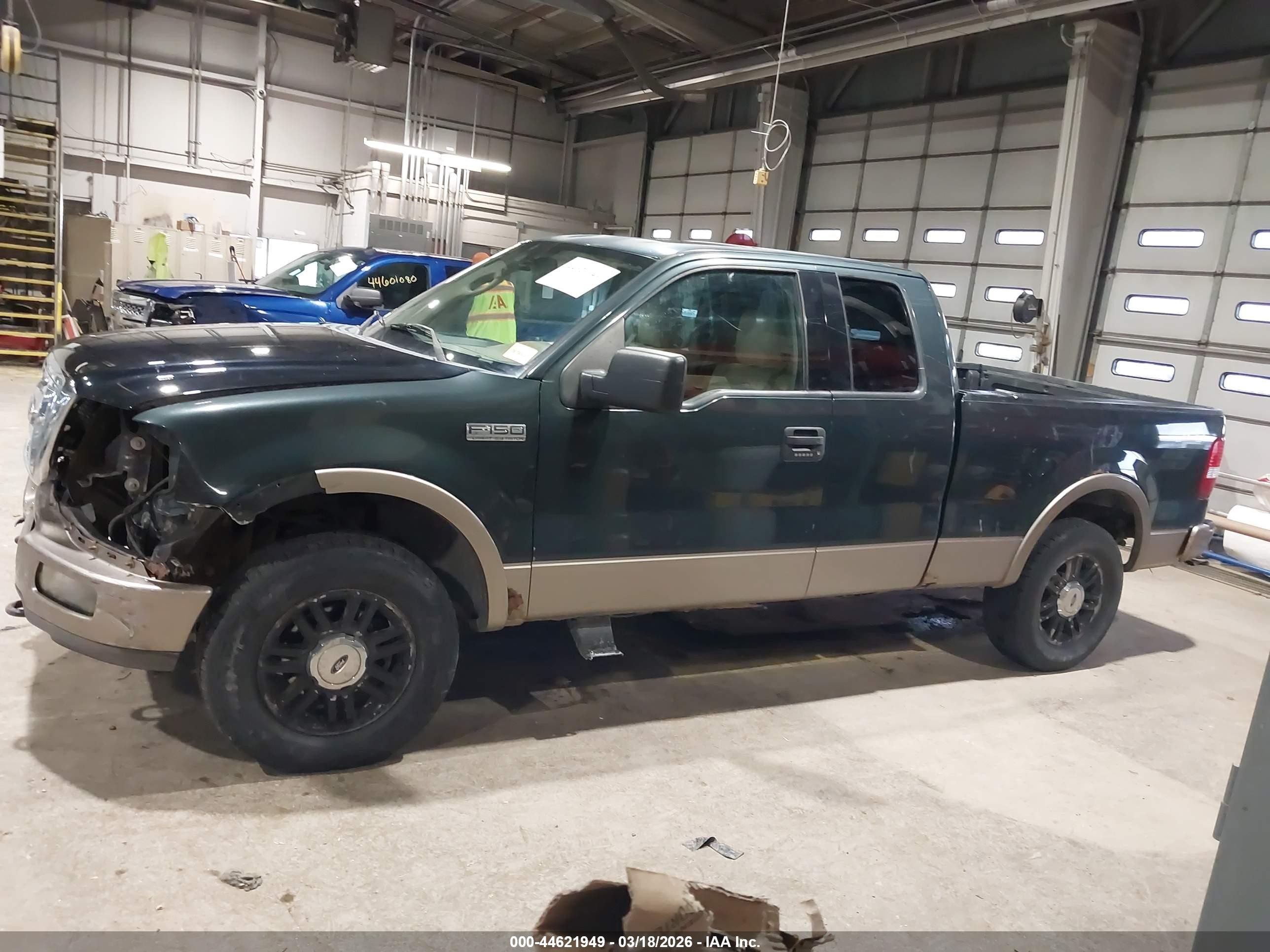 2004 Ford F-150 Fx4/lariat/xl/xlt Green vin: 1FTPX14504NB98187