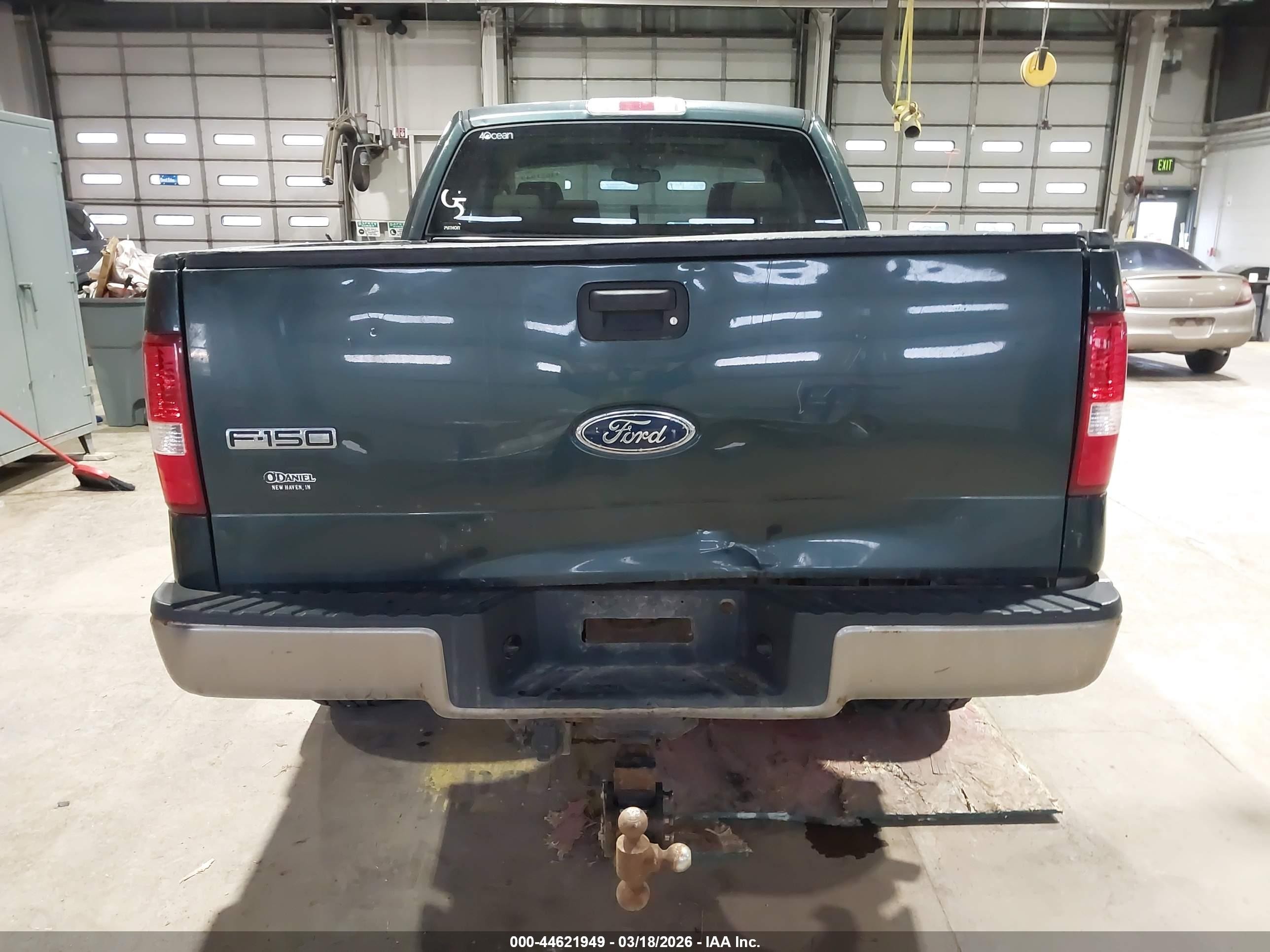 2004 Ford F-150 Fx4/lariat/xl/xlt Green vin: 1FTPX14504NB98187
