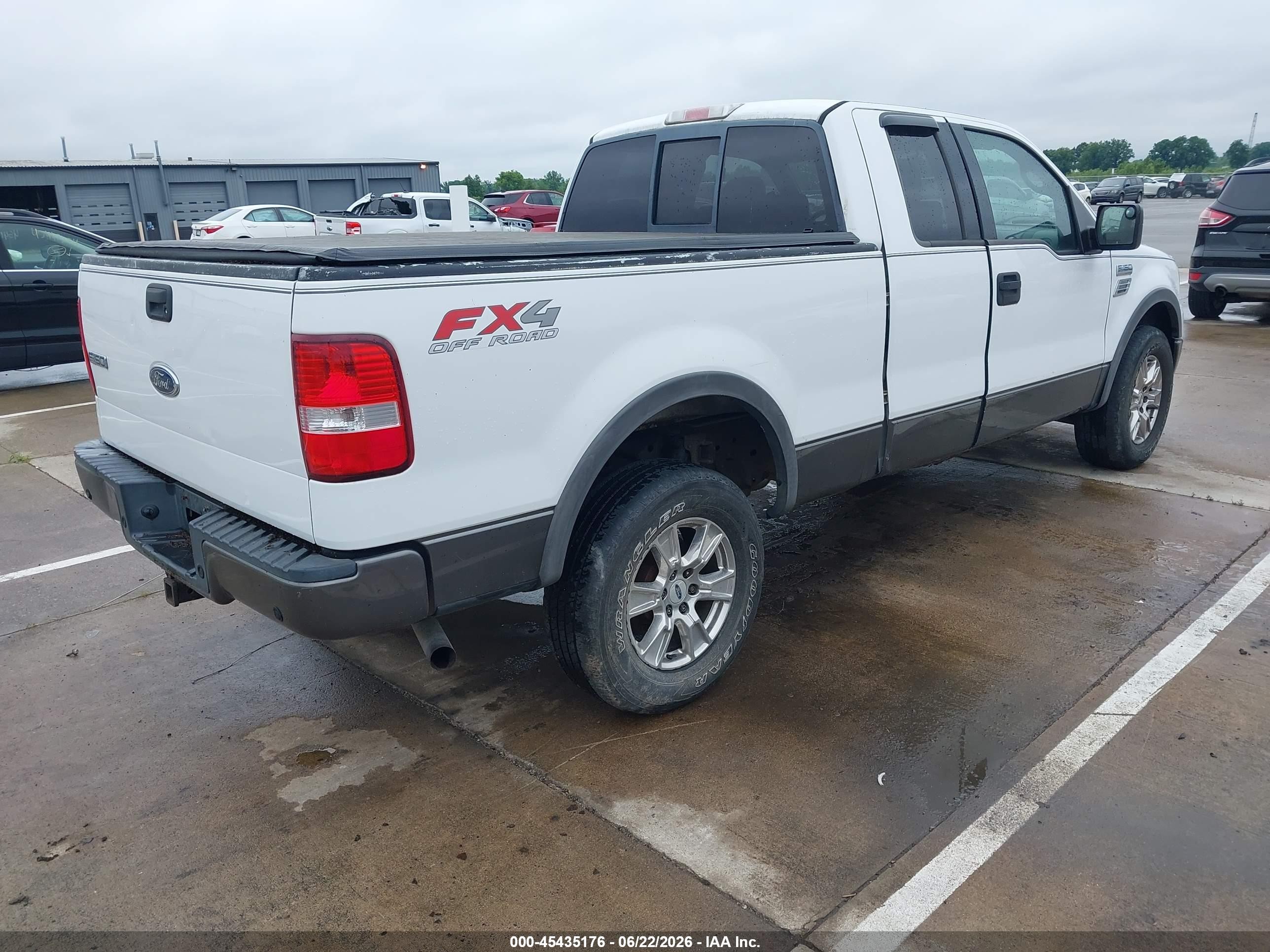 2004 Ford F-150 Fx4/lariat/xl/xlt Белый vin: 1FTPX14504NC04117