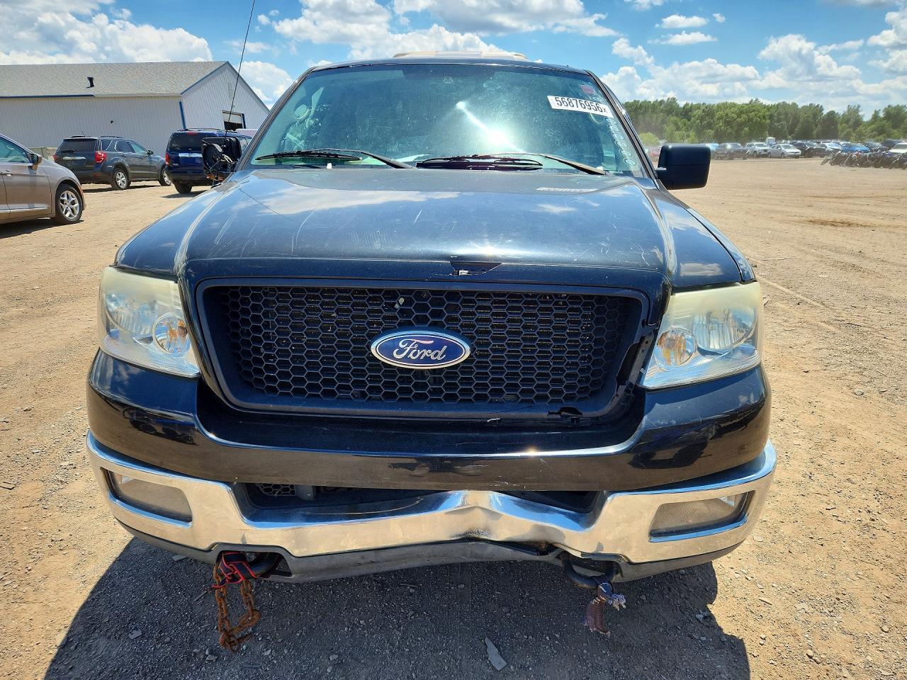 2004 Ford F150 Черный vin: 1FTPX14504NC19670