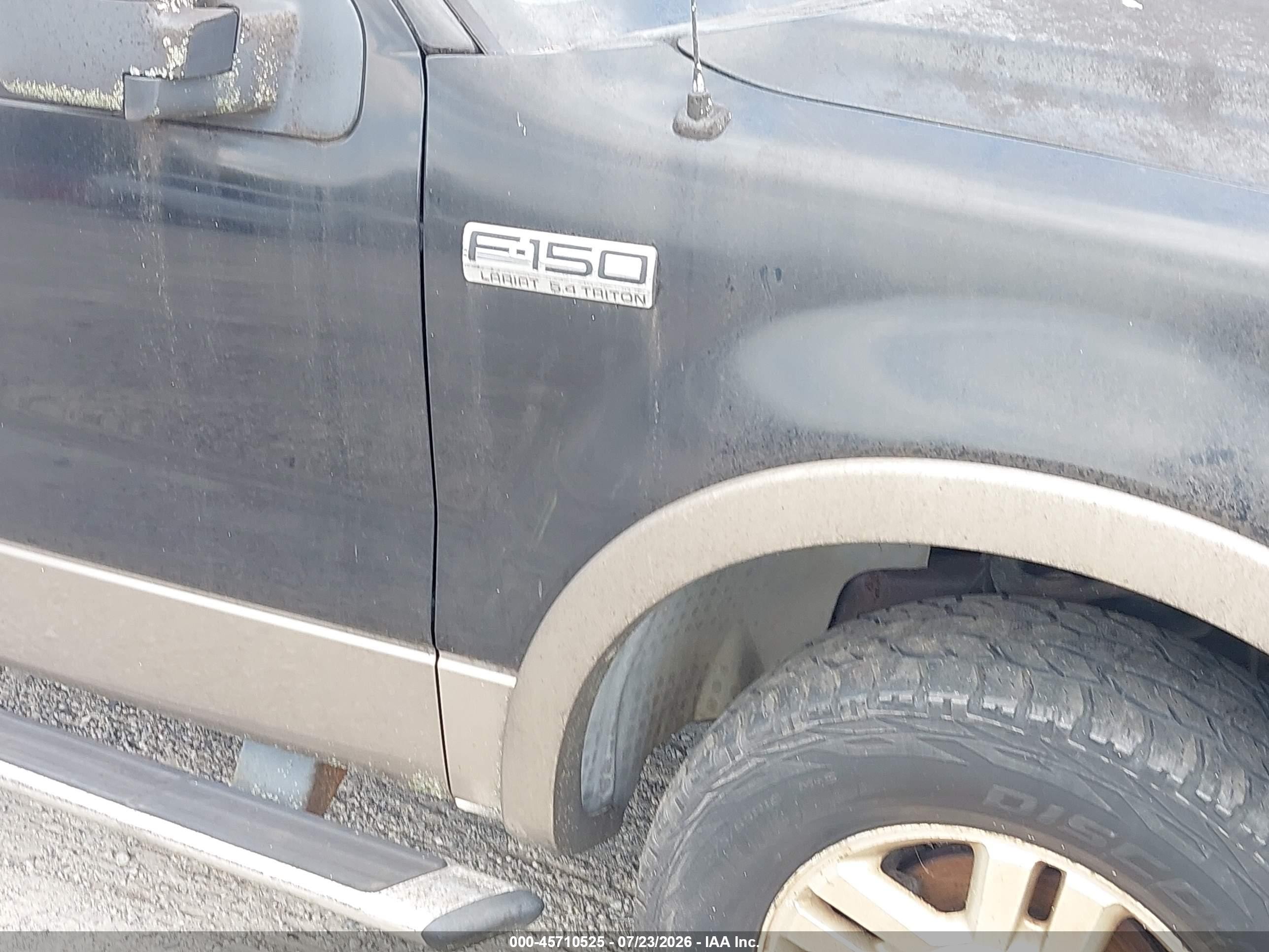 2004 Ford F-150 Fx4/lariat/xl/xlt Black vin: 1FTPX14504NC30572