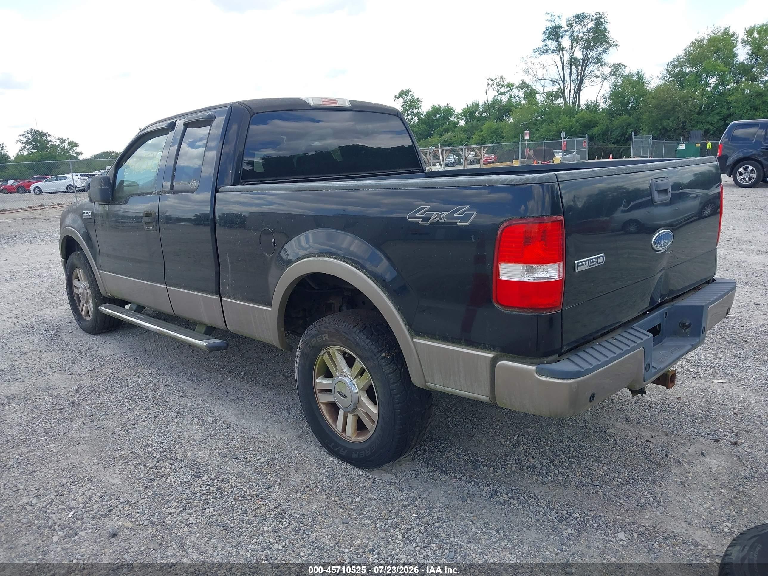 2004 Ford F-150 Fx4/lariat/xl/xlt Black vin: 1FTPX14504NC30572