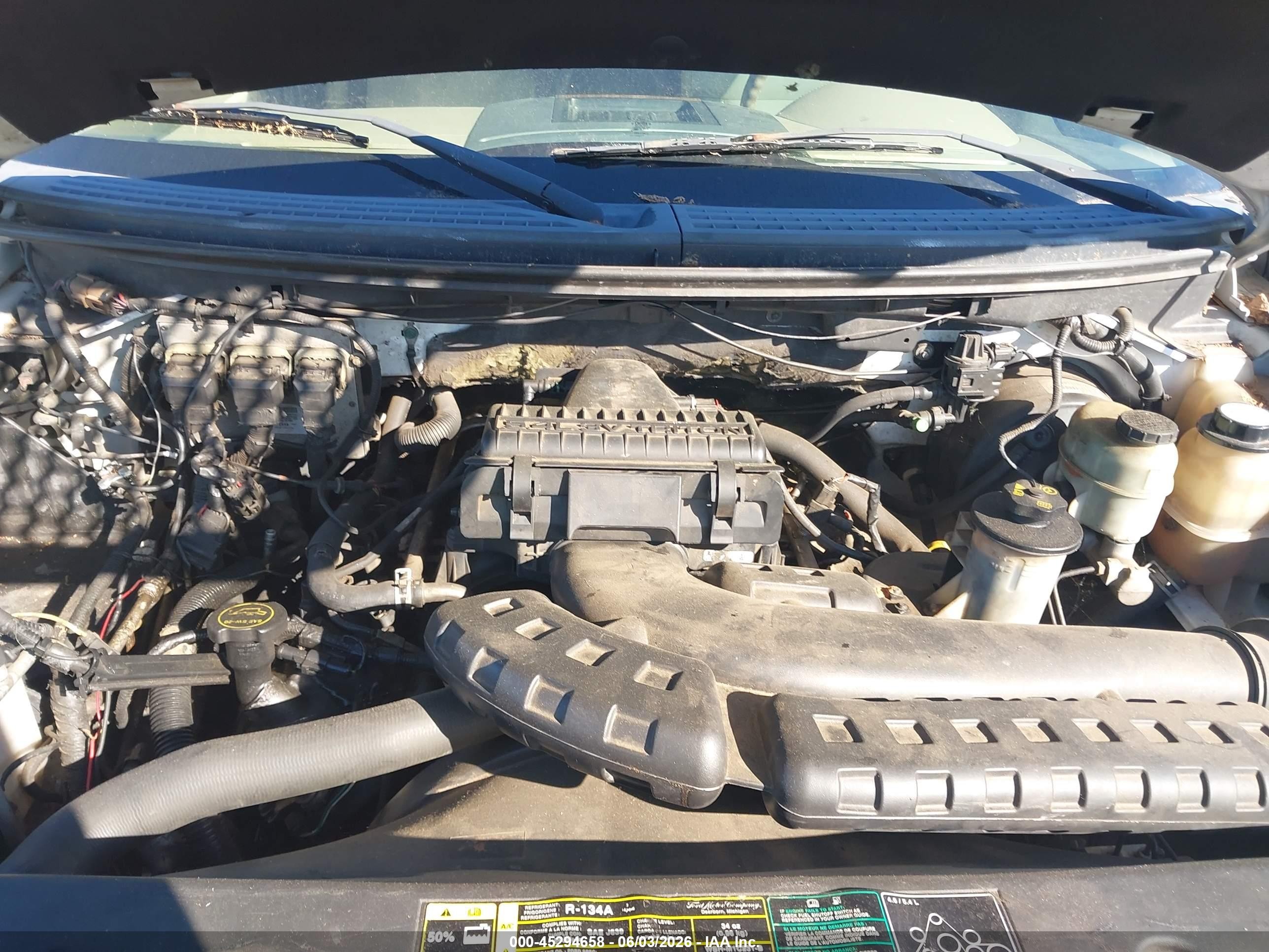 2004 Ford F-150 Fx4/lariat/xl/xlt White vin: 1FTPX14504NC66424