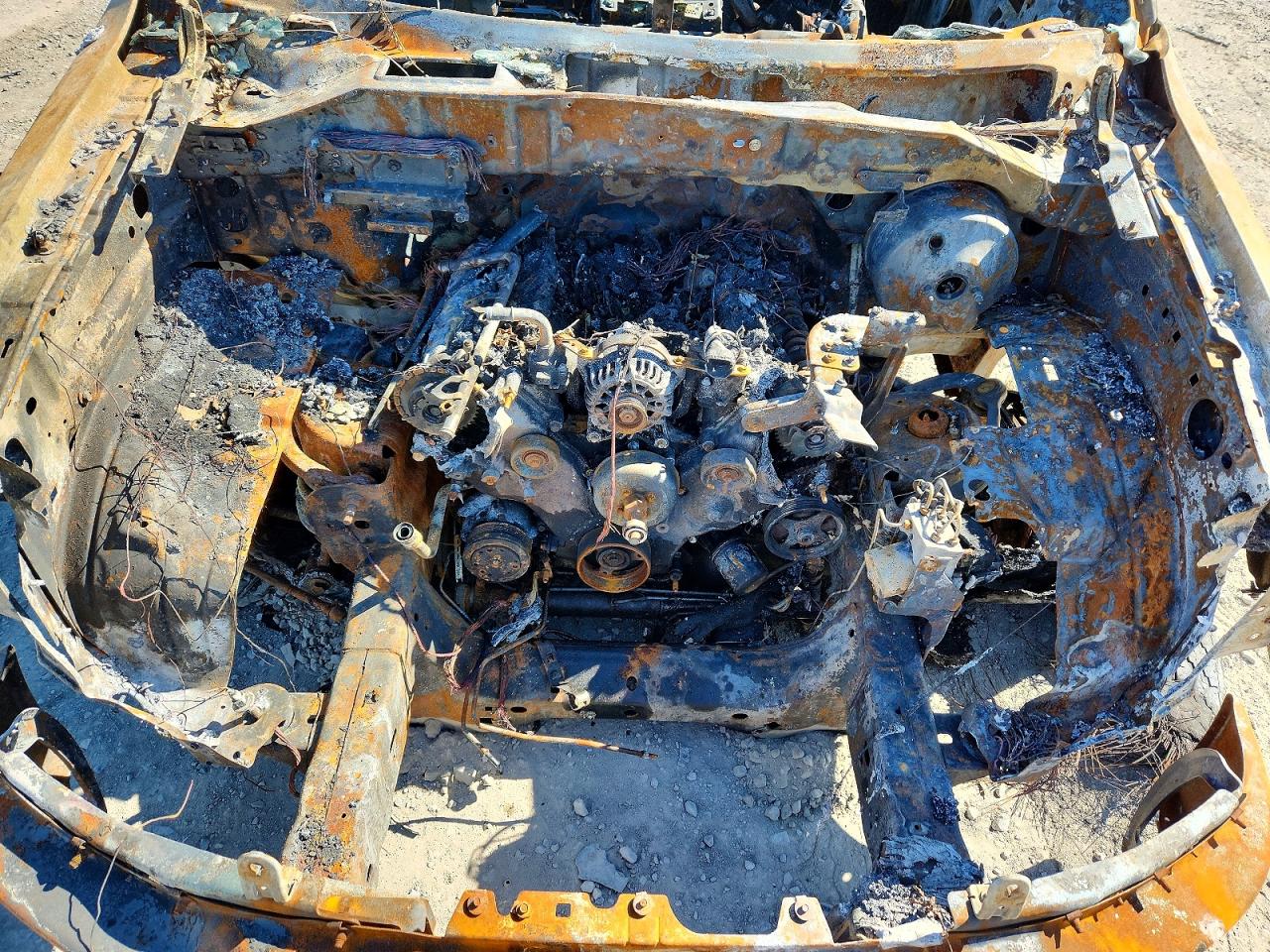 2004 Ford F150 Burn vin: 1FTPX14504NC73437