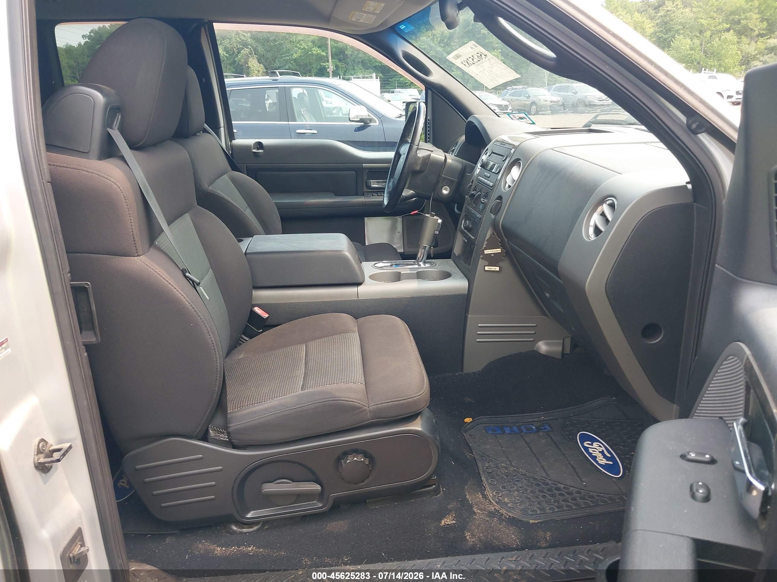 2005 Ford F-150 Fx4/lariat/xl/xlt Silver vin: 1FTPX14505FA19383