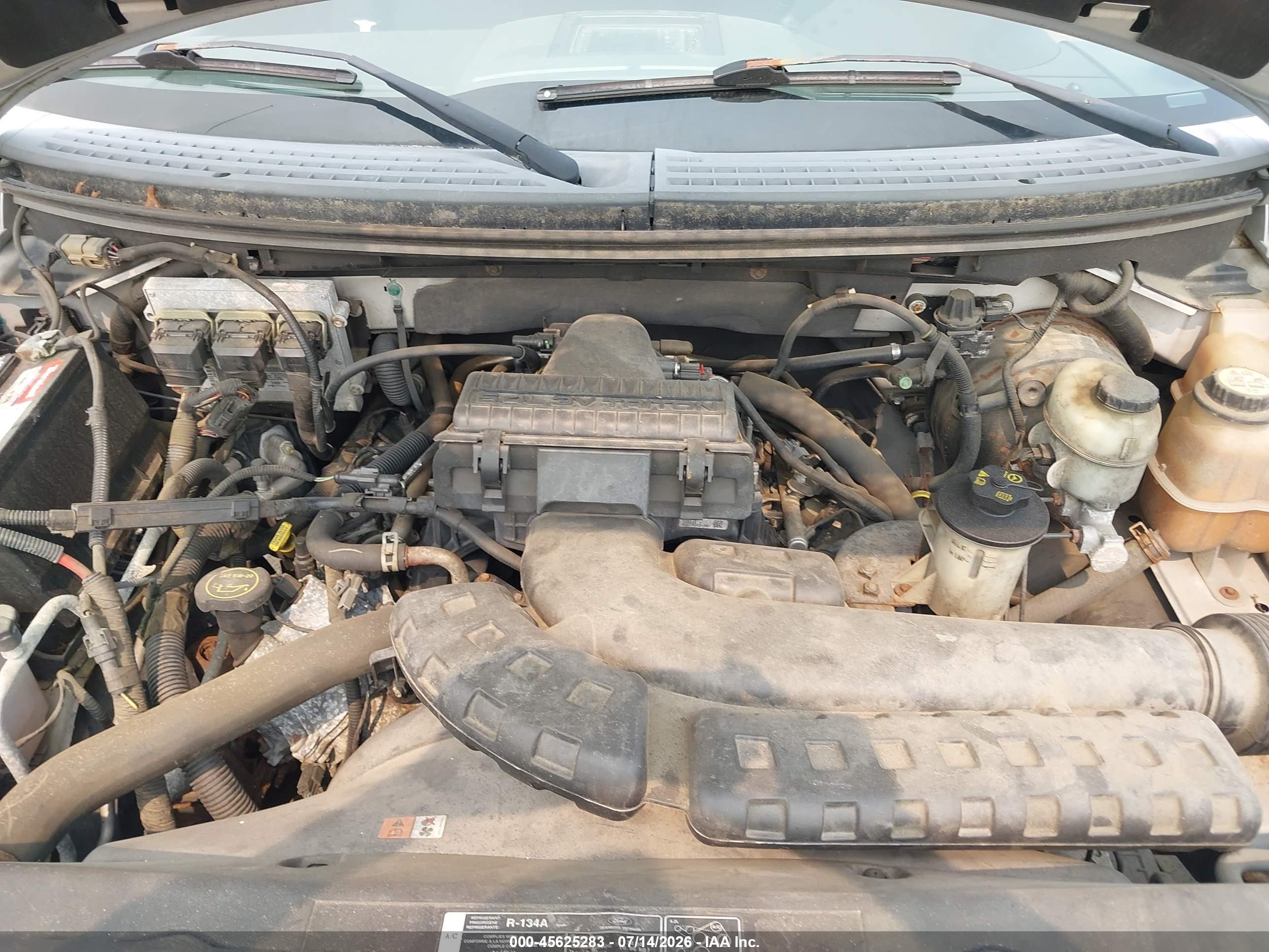 2005 Ford F-150 Fx4/lariat/xl/xlt Silver vin: 1FTPX14505FA19383