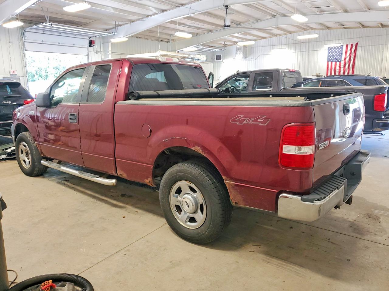 2005 Ford F150 Burgundy vin: 1FTPX14505FA22994