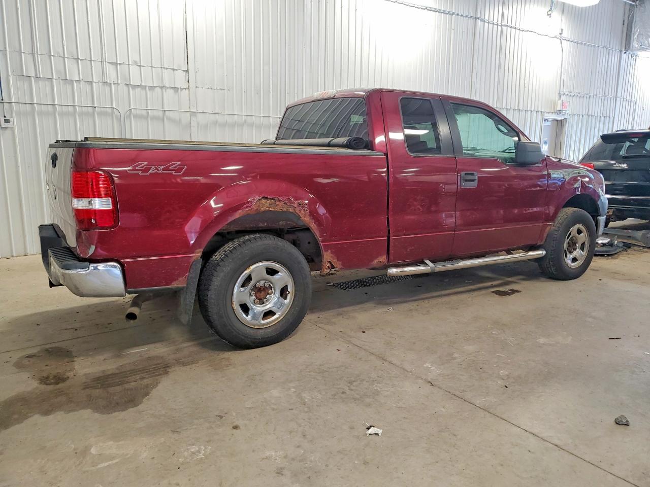 2005 Ford F150 Burgundy vin: 1FTPX14505FA22994