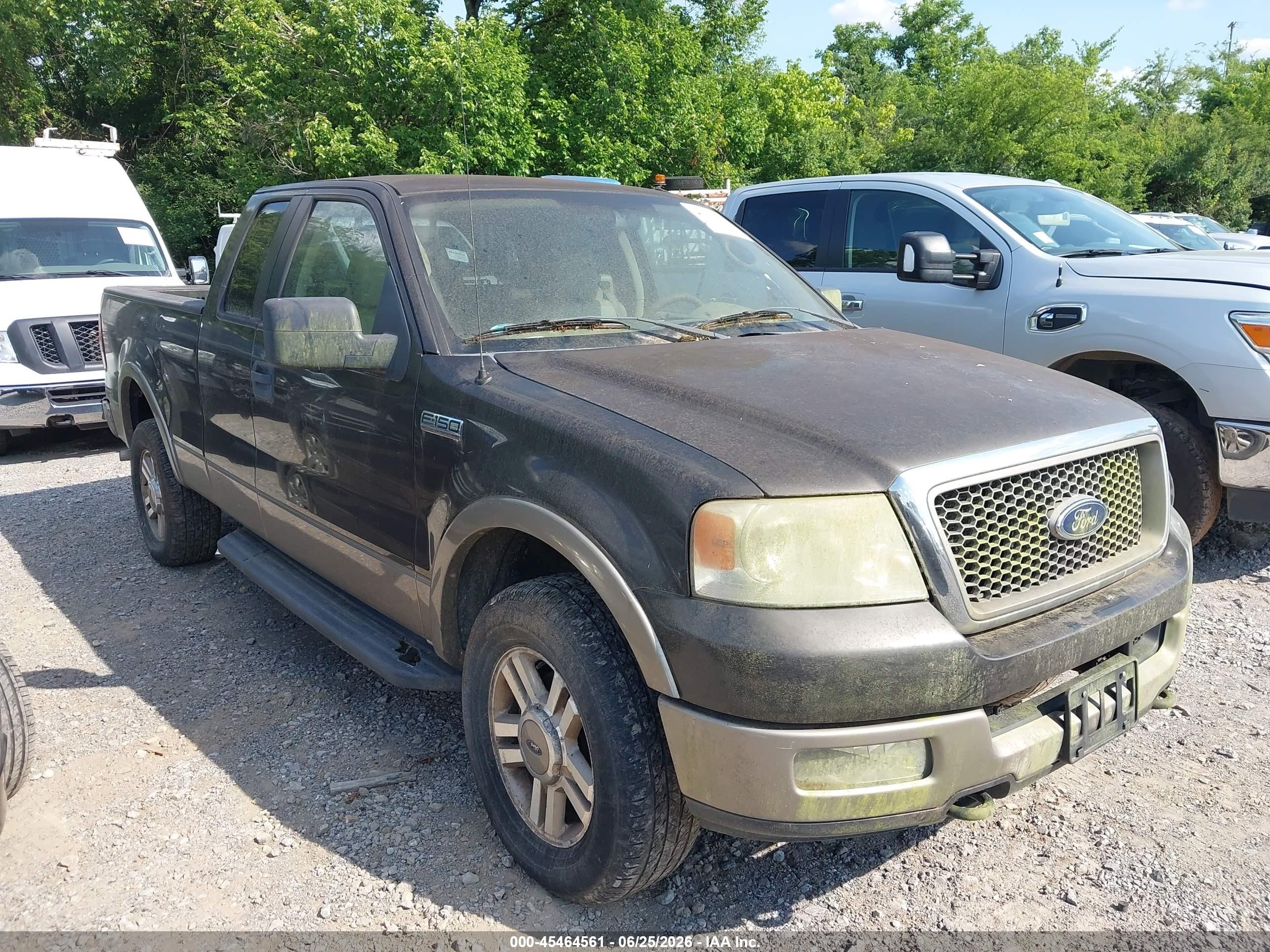 2005 Ford F-150 Fx4/lariat/xl/xlt Gray vin: 1FTPX14505FA84041