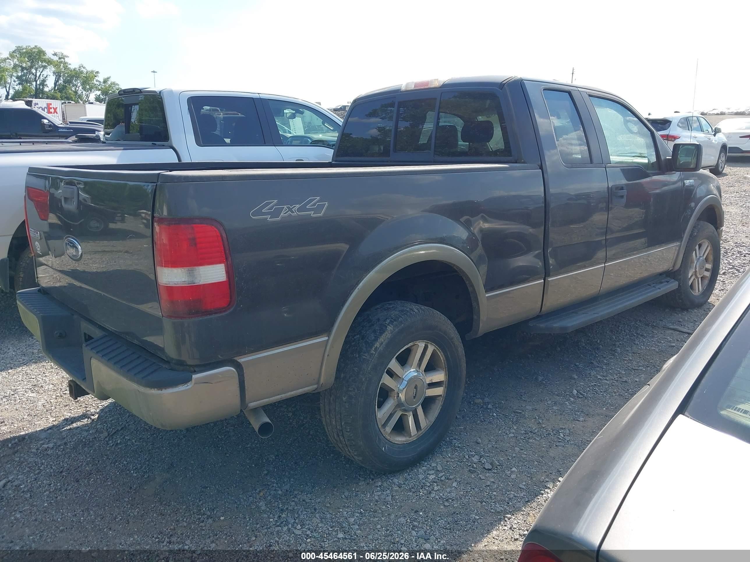 2005 Ford F-150 Fx4/lariat/xl/xlt Gray vin: 1FTPX14505FA84041