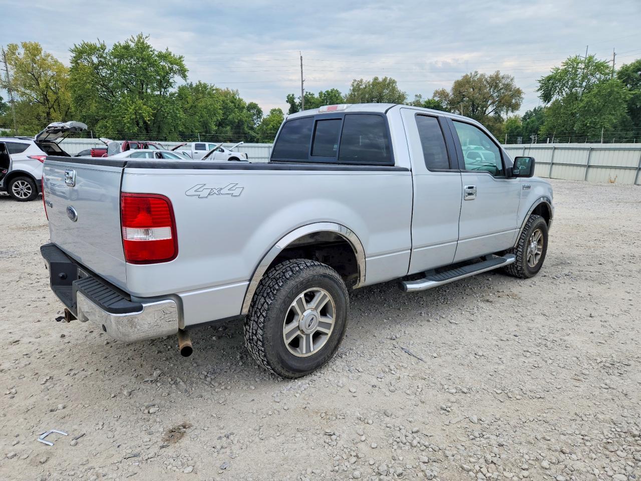 2005 Ford F150 Gray vin: 1FTPX14505FB67355