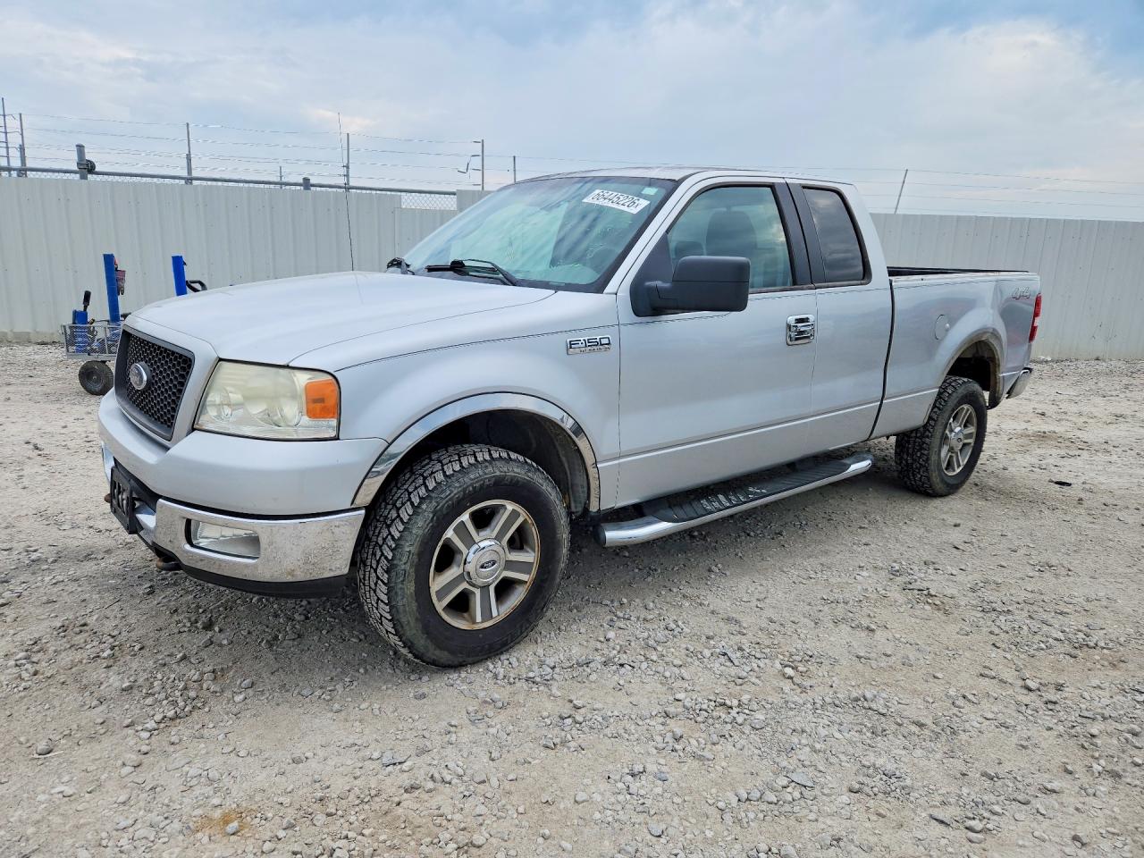 2005 Ford F150 Gray vin: 1FTPX14505FB67355