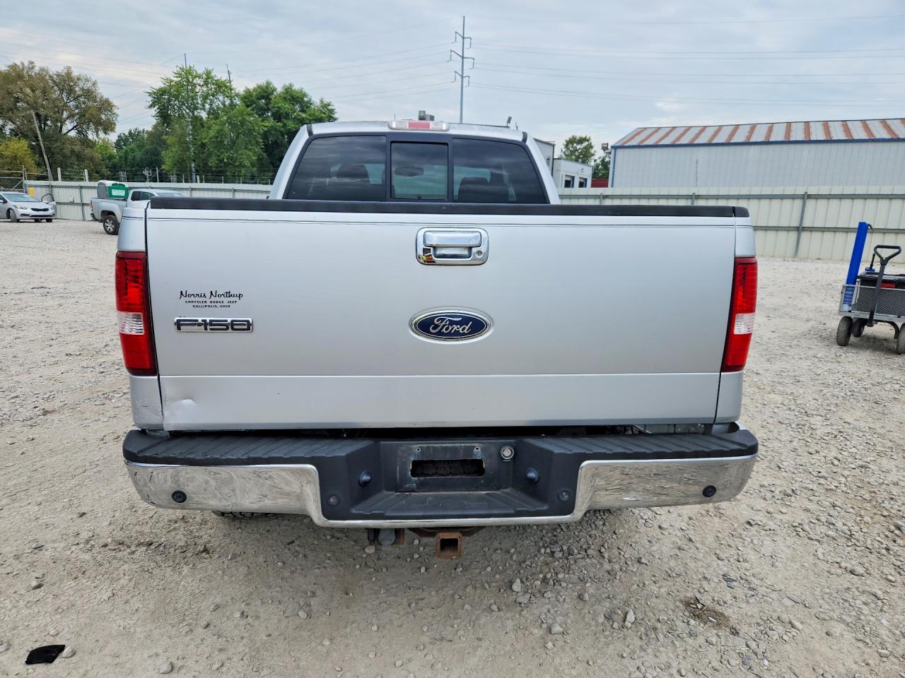 2005 Ford F150 Gray vin: 1FTPX14505FB67355