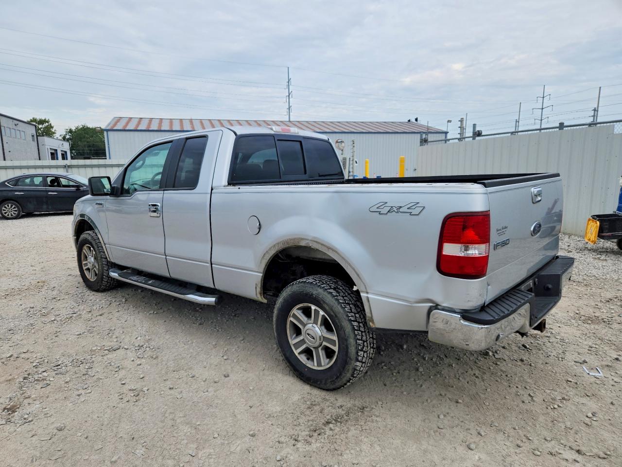 2005 Ford F150 Gray vin: 1FTPX14505FB67355