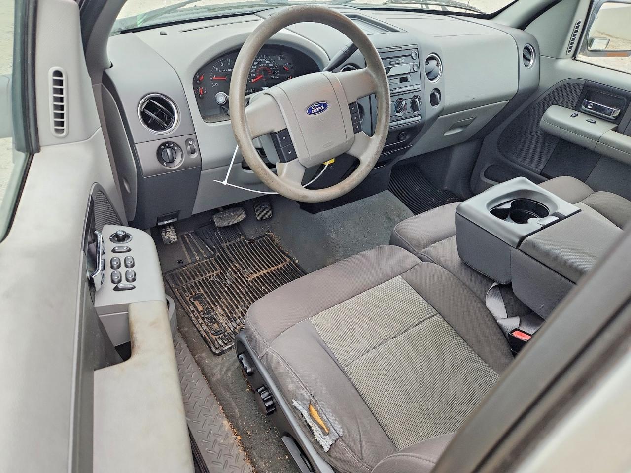 2005 Ford F150 Gray vin: 1FTPX14505FB67355