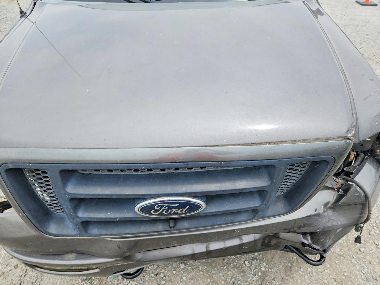 2005 Ford F150 Gray vin: 1FTPX14505KB96992