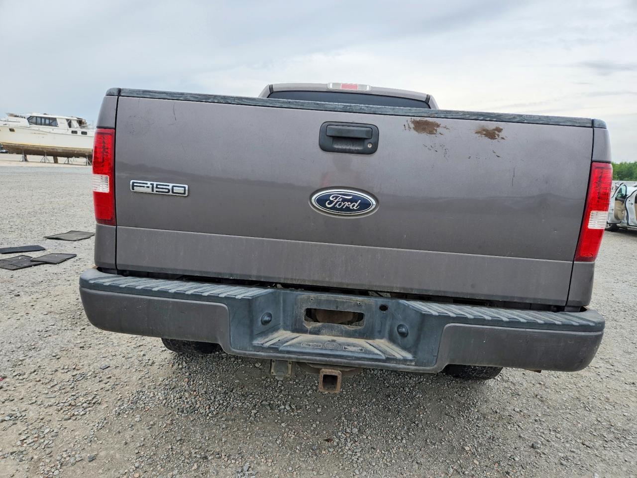 2005 Ford F150 Gray vin: 1FTPX14505KB96992
