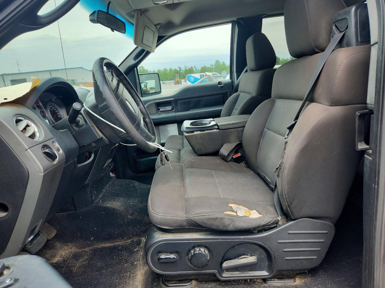 2005 Ford F150 Gray vin: 1FTPX14505KB96992
