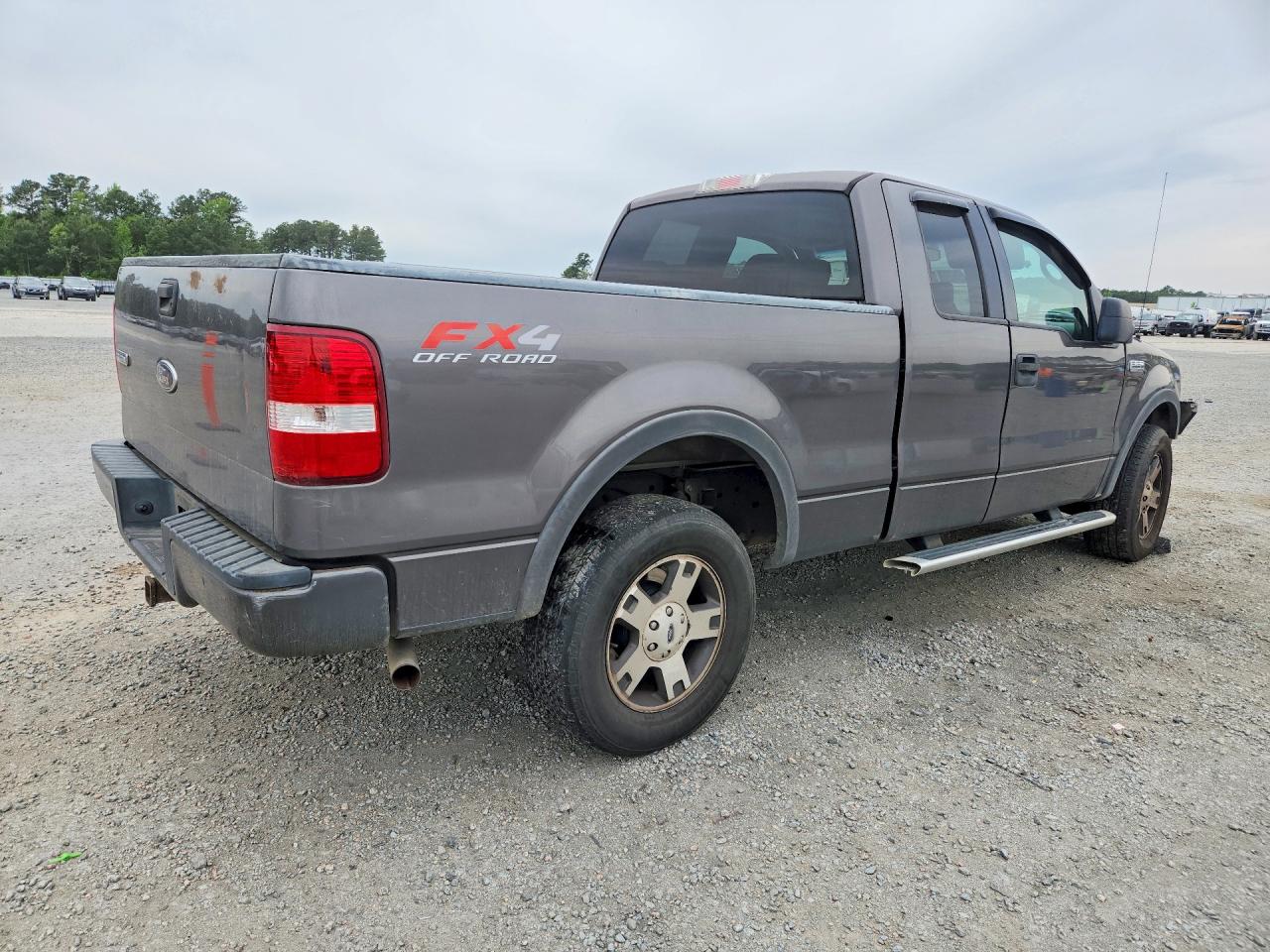 2005 Ford F150 Gray vin: 1FTPX14505KB96992
