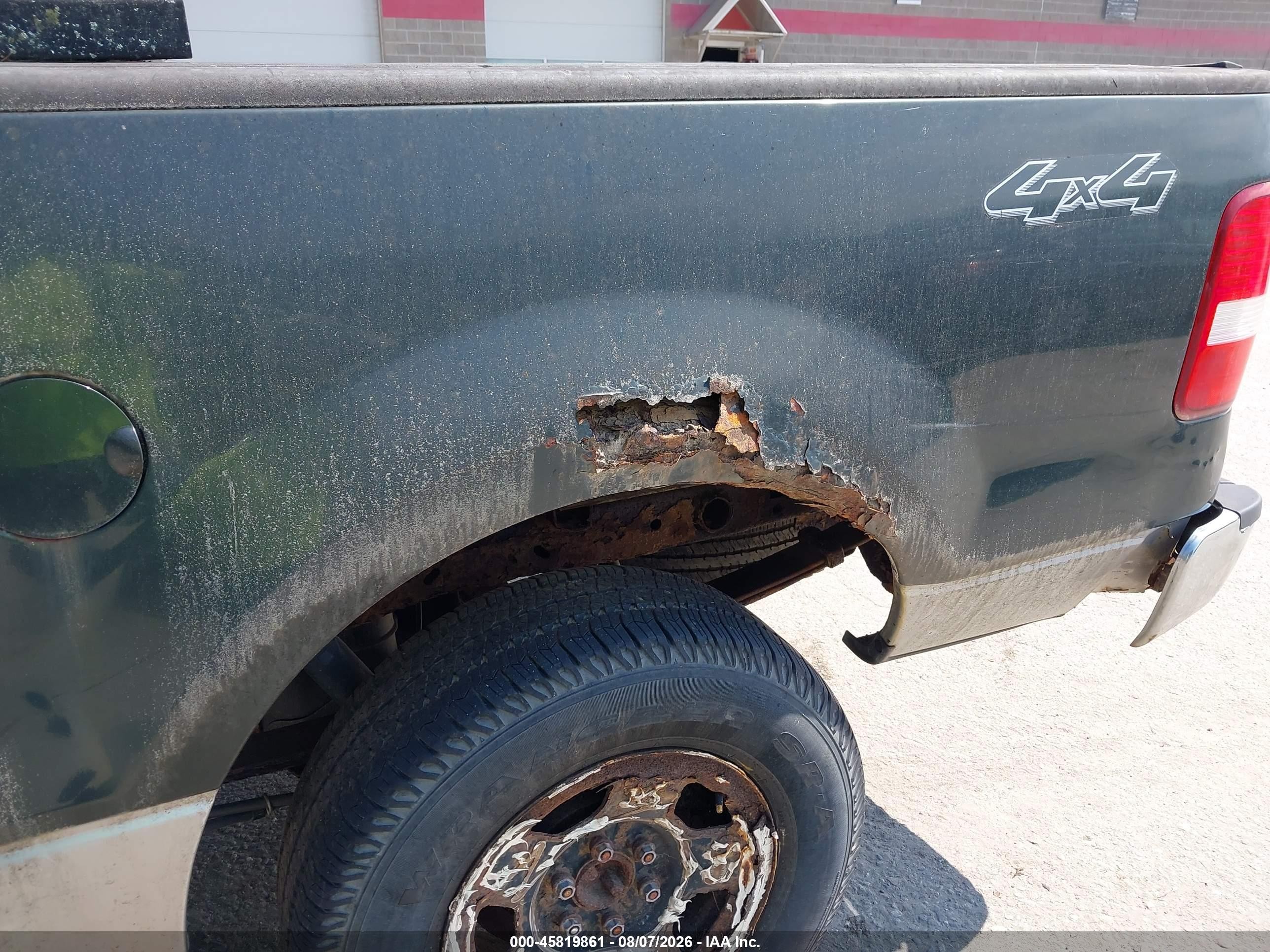 2006 Ford F-150 Fx4/lariat/xl/xlt Green vin: 1FTPX14506FA16677