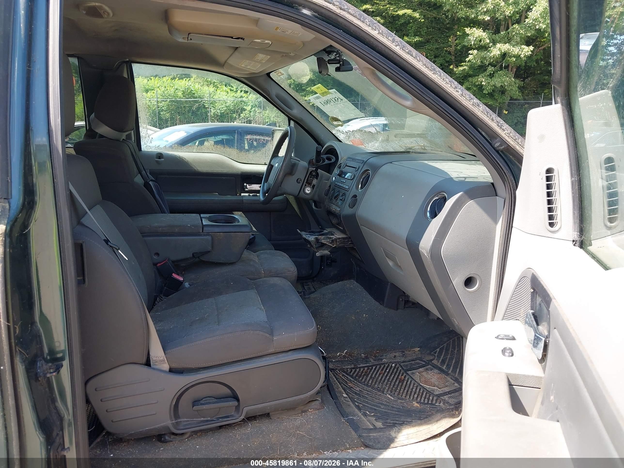 2006 Ford F-150 Fx4/lariat/xl/xlt Green vin: 1FTPX14506FA16677