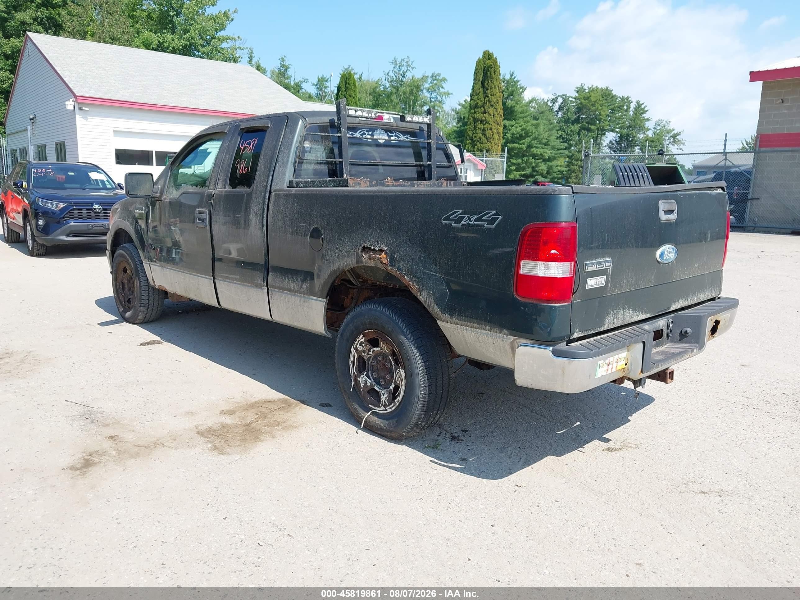 2006 Ford F-150 Fx4/lariat/xl/xlt Green vin: 1FTPX14506FA16677
