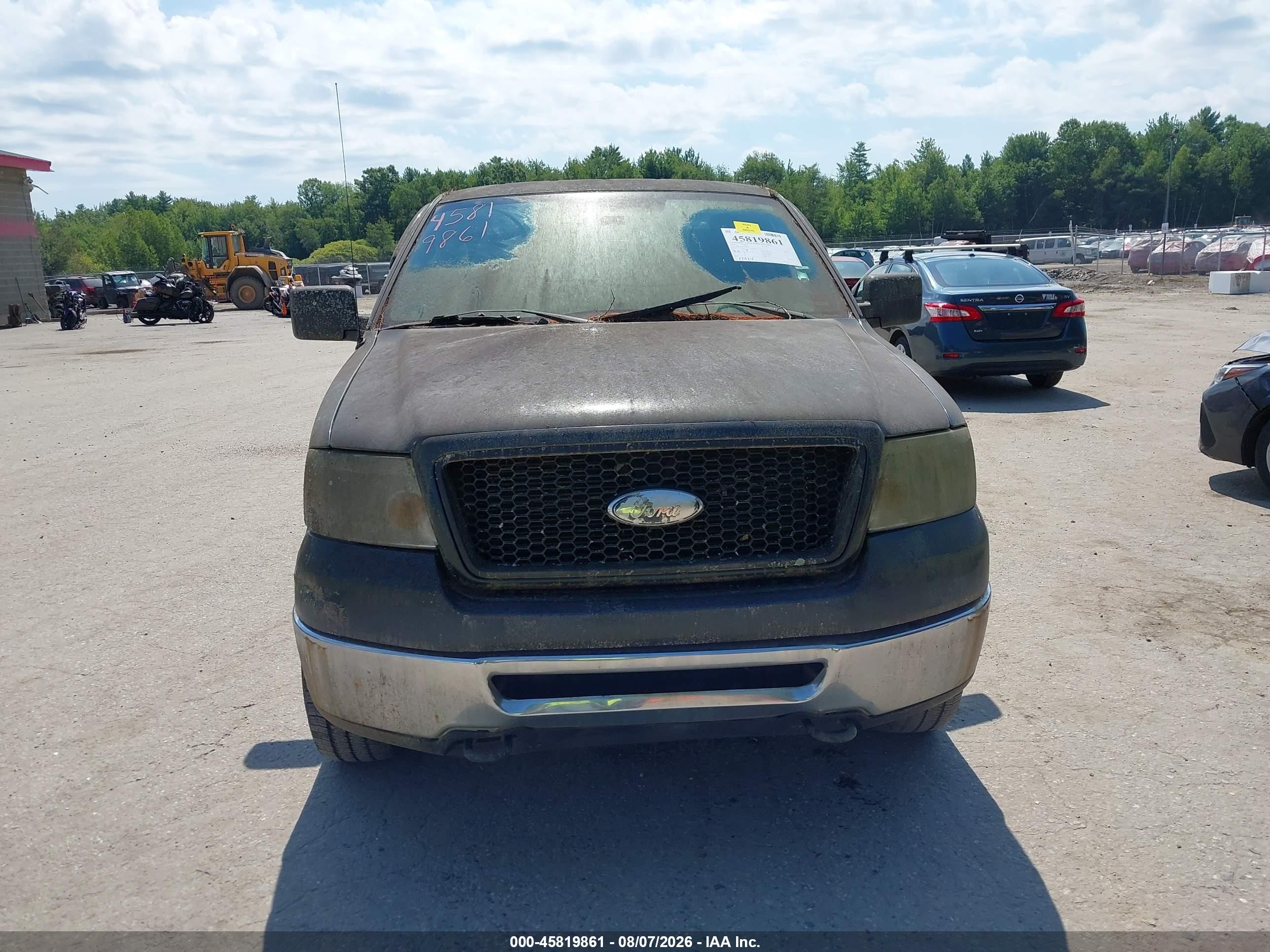 2006 Ford F-150 Fx4/lariat/xl/xlt Green vin: 1FTPX14506FA16677