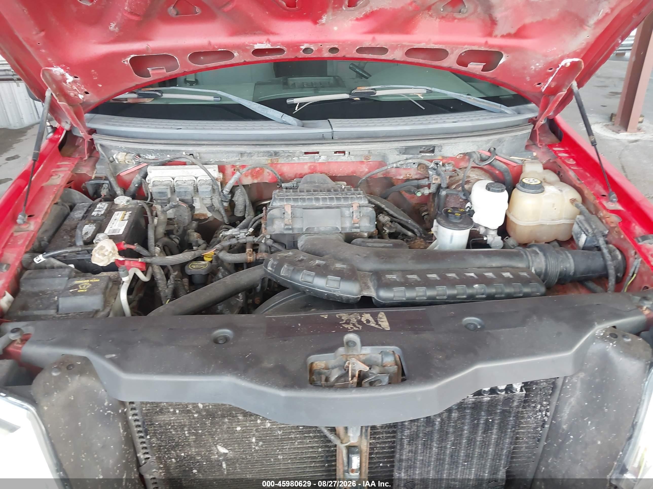 2006 Ford F-150 Fx4/lariat/xl/xlt Red vin: 1FTPX14506FA25167