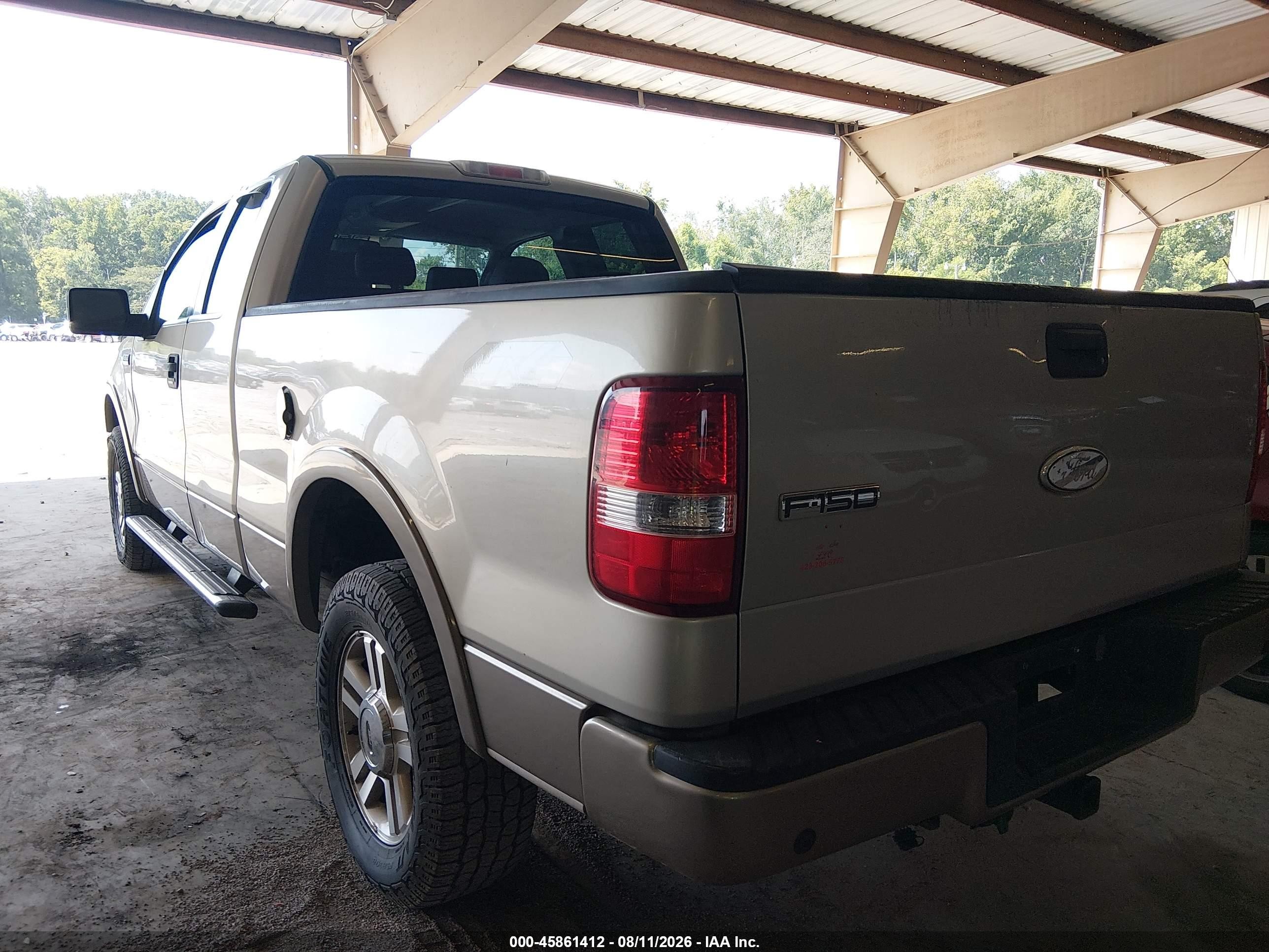 2006 Ford F-150   Gray vin: 1FTPX14506FA41207