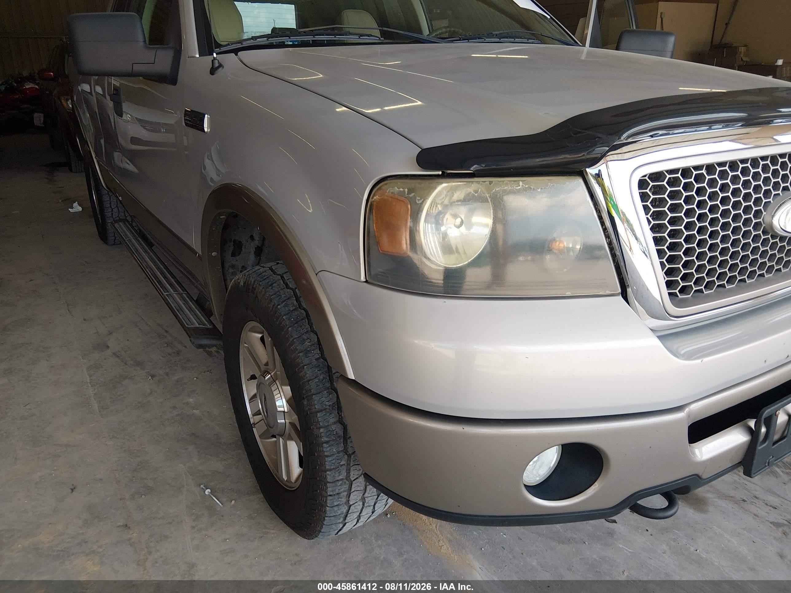2006 Ford F-150   Gray vin: 1FTPX14506FA41207
