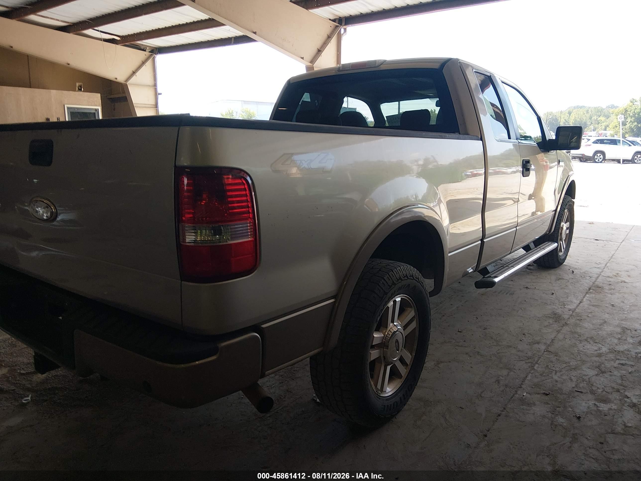 2006 Ford F-150   Gray vin: 1FTPX14506FA41207