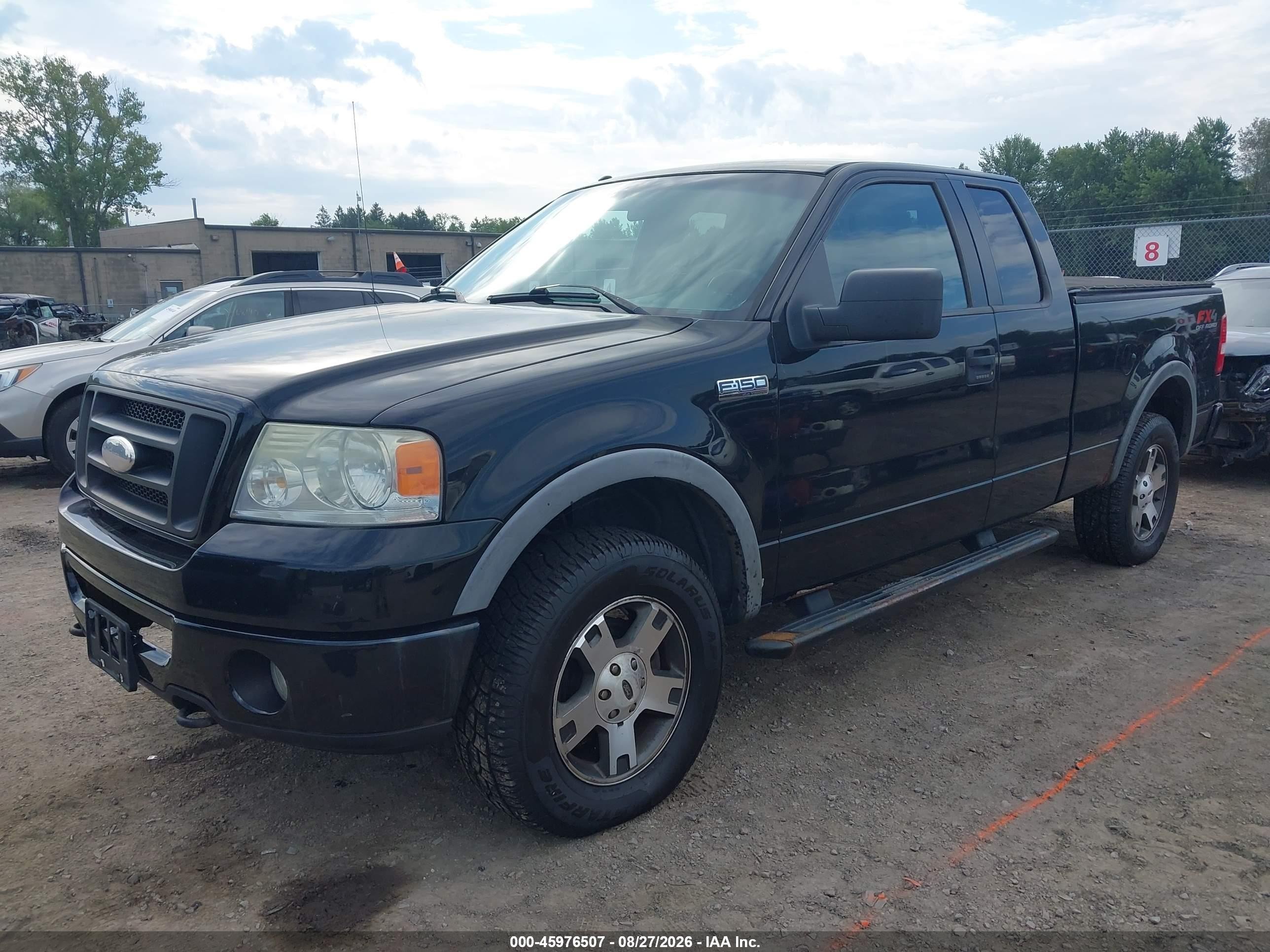2006 Ford F-150 Fx4/lariat/xl/xlt Black vin: 1FTPX14506NB36632