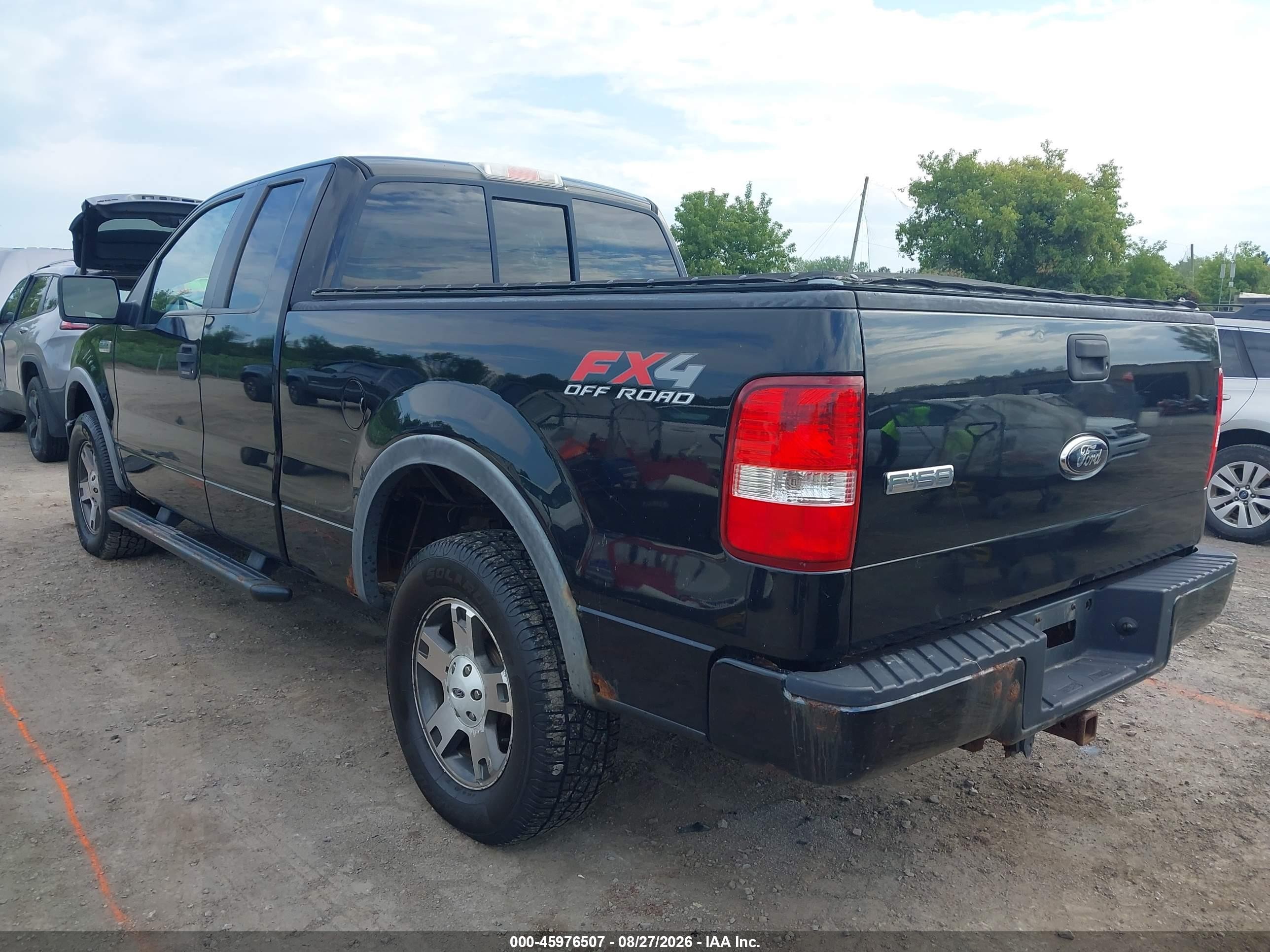 2006 Ford F-150 Fx4/lariat/xl/xlt Black vin: 1FTPX14506NB36632