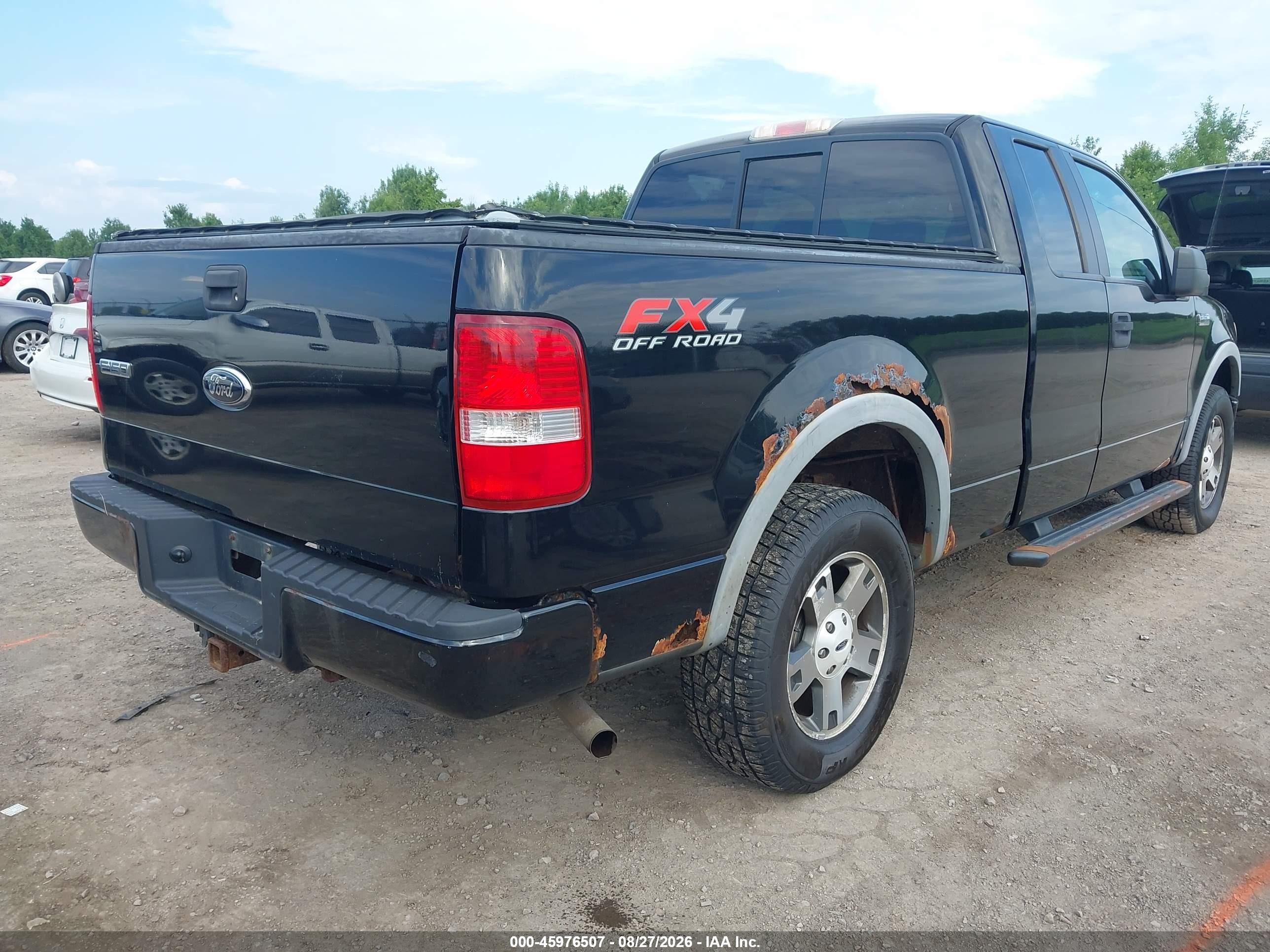 2006 Ford F-150 Fx4/lariat/xl/xlt Black vin: 1FTPX14506NB36632