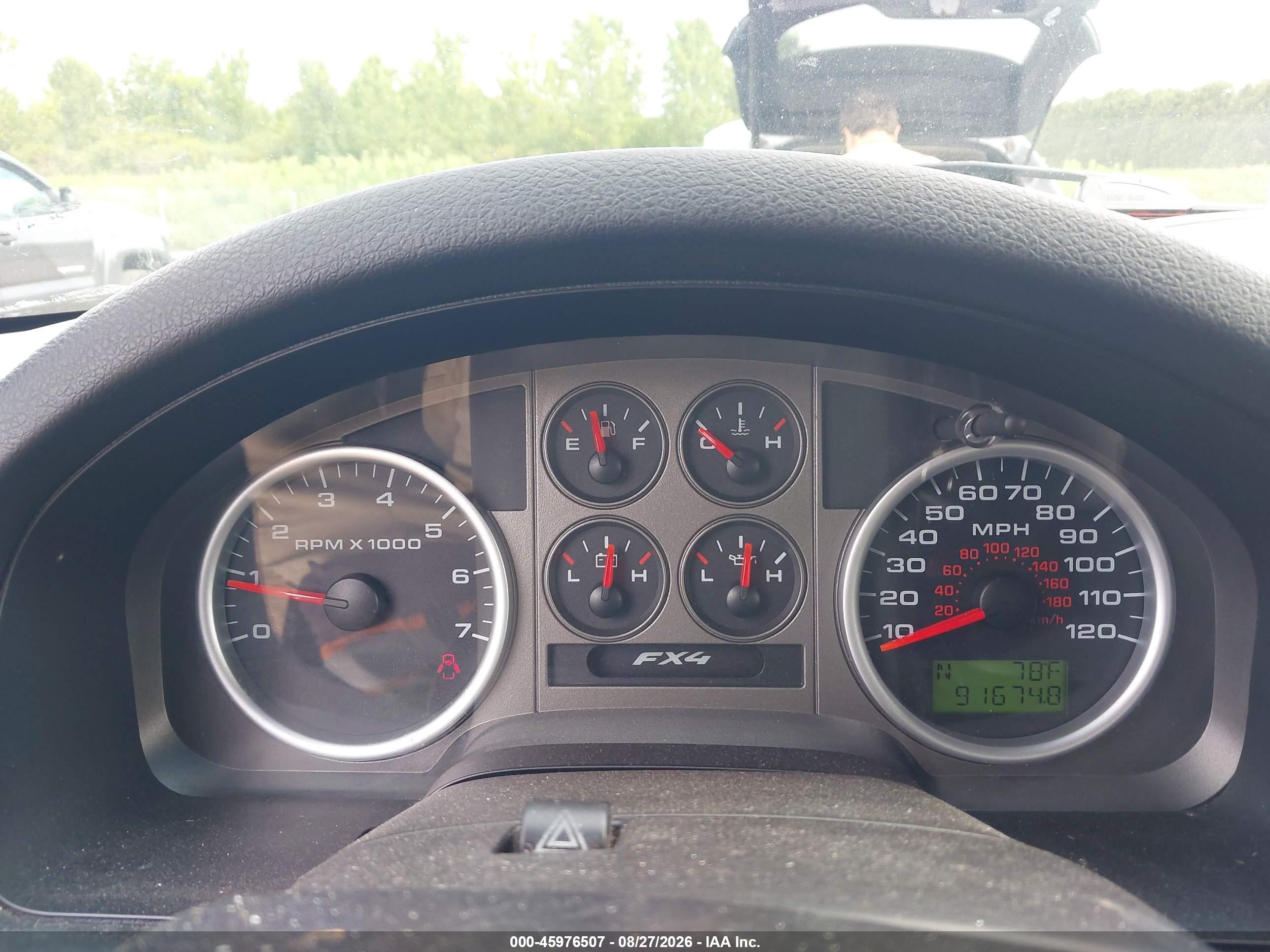 2006 Ford F-150 Fx4/lariat/xl/xlt Black vin: 1FTPX14506NB36632