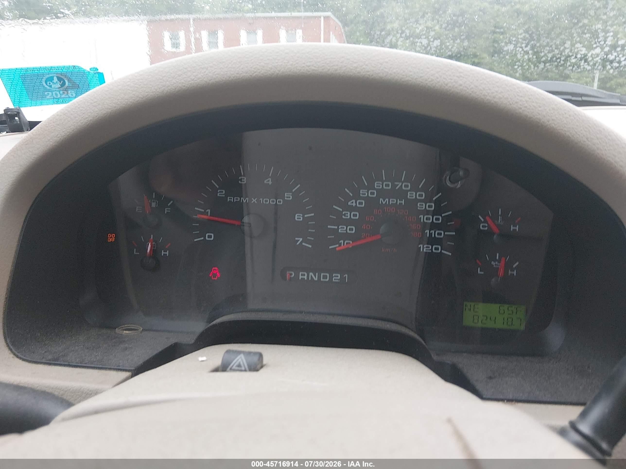 2006 Ford F-150 Fx4/lariat/xl/xlt Blue vin: 1FTPX14506NB46044