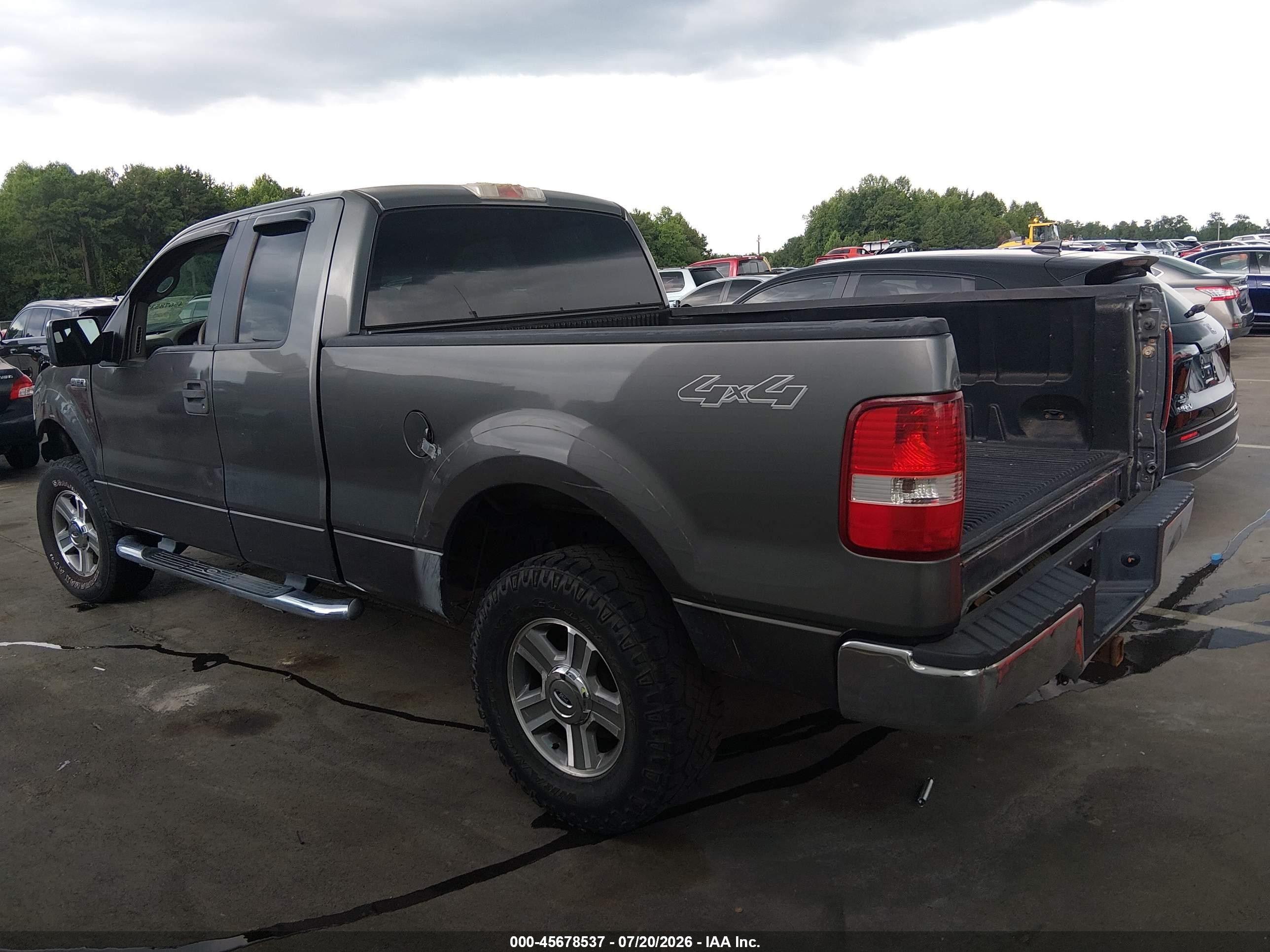 2006 Ford F-150 Fx4/lariat/xl/xlt Gray vin: 1FTPX14506NB55908