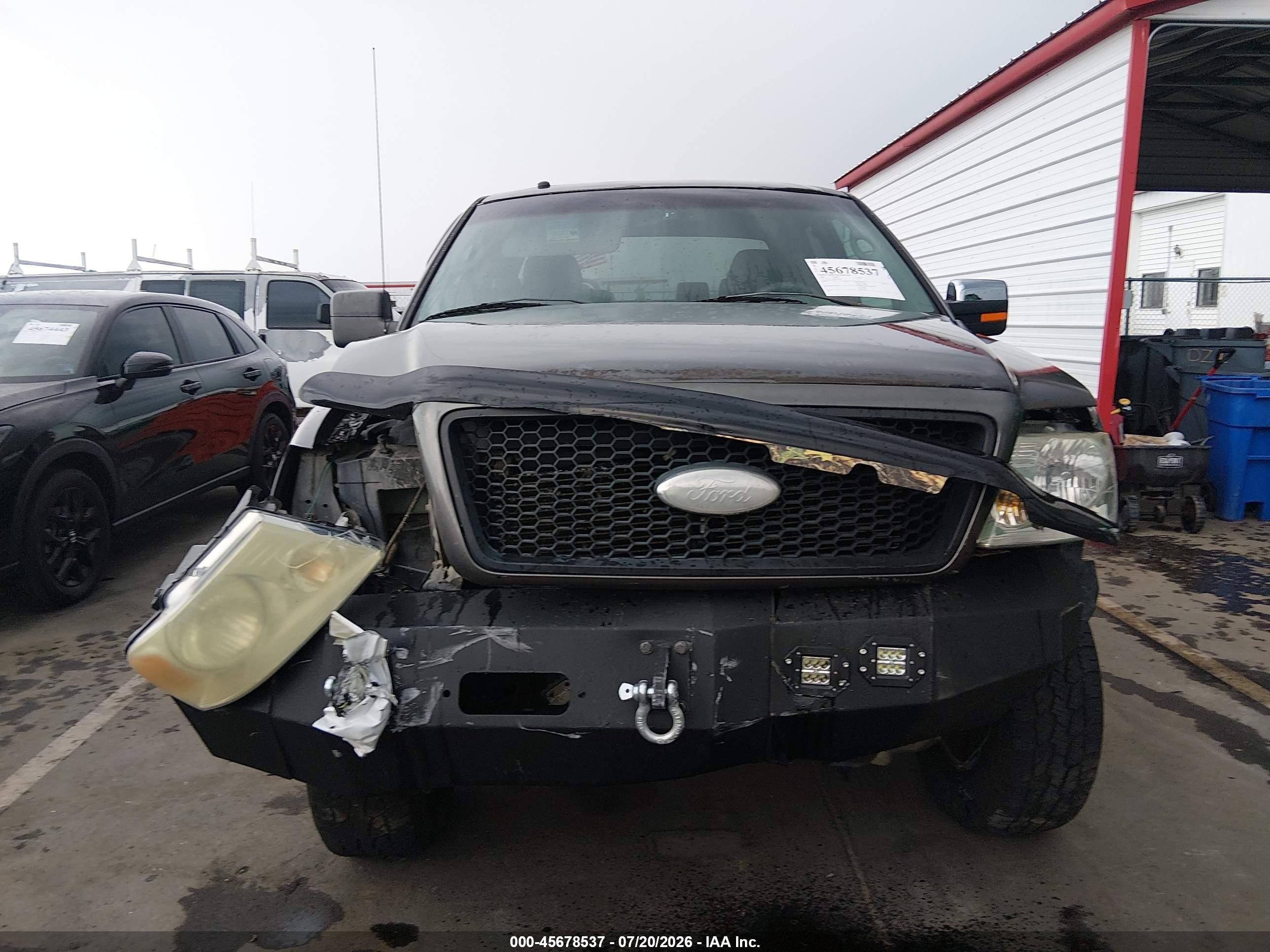 2006 Ford F-150 Fx4/lariat/xl/xlt Gray vin: 1FTPX14506NB55908