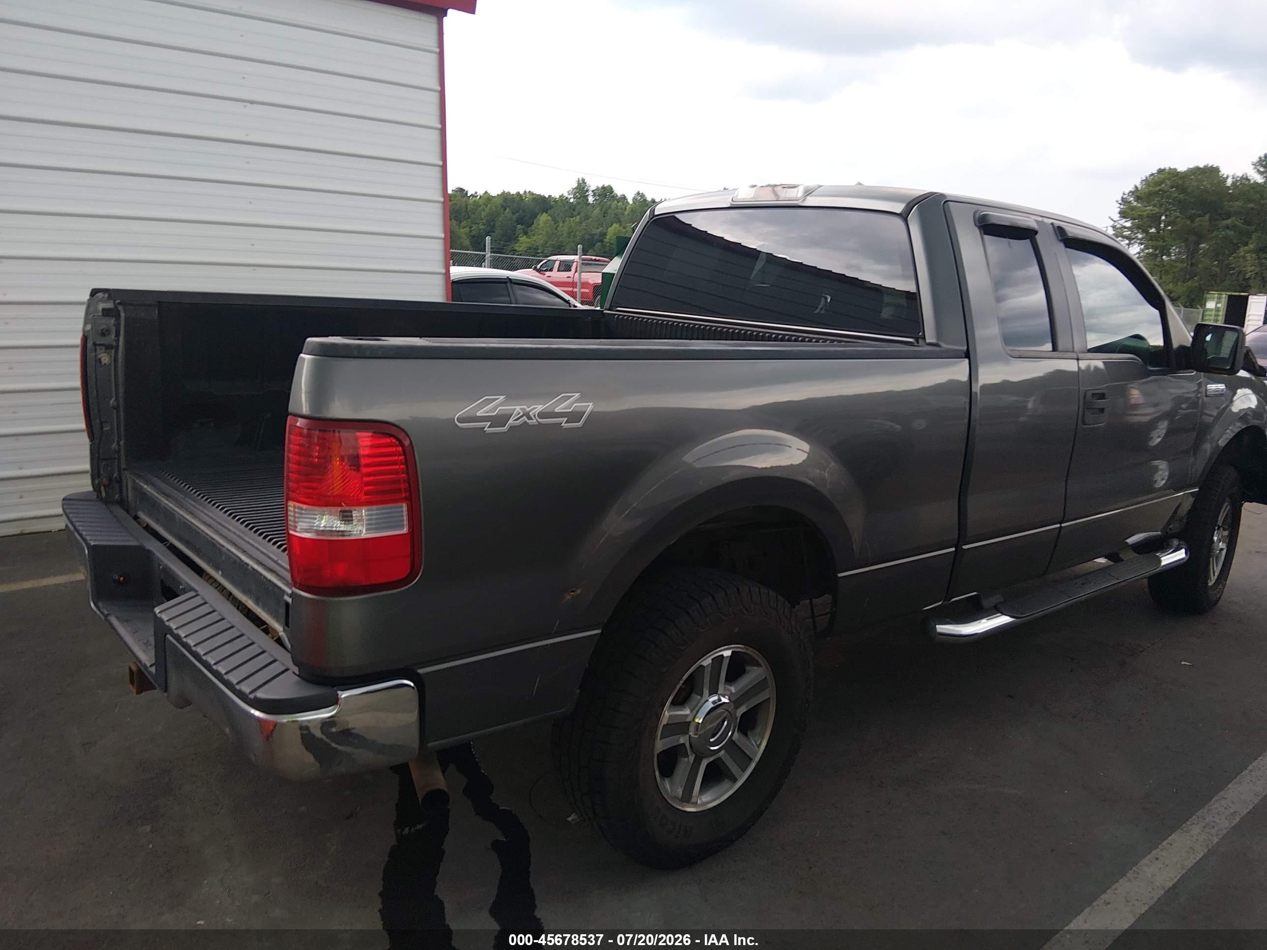 2006 Ford F-150 Fx4/lariat/xl/xlt Gray vin: 1FTPX14506NB55908